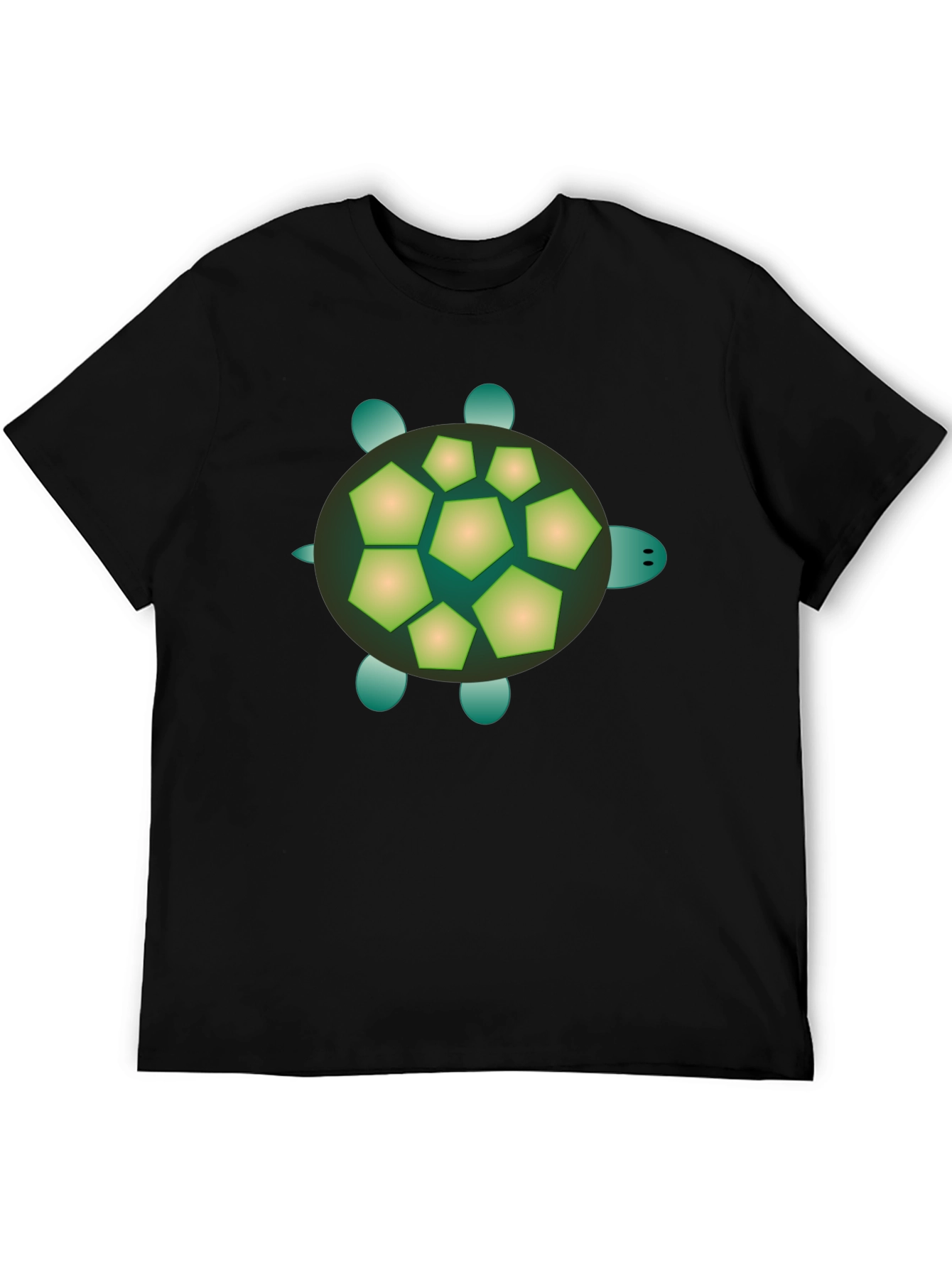 Black Turtle Graphic Tee - Cool Casual Style view 5