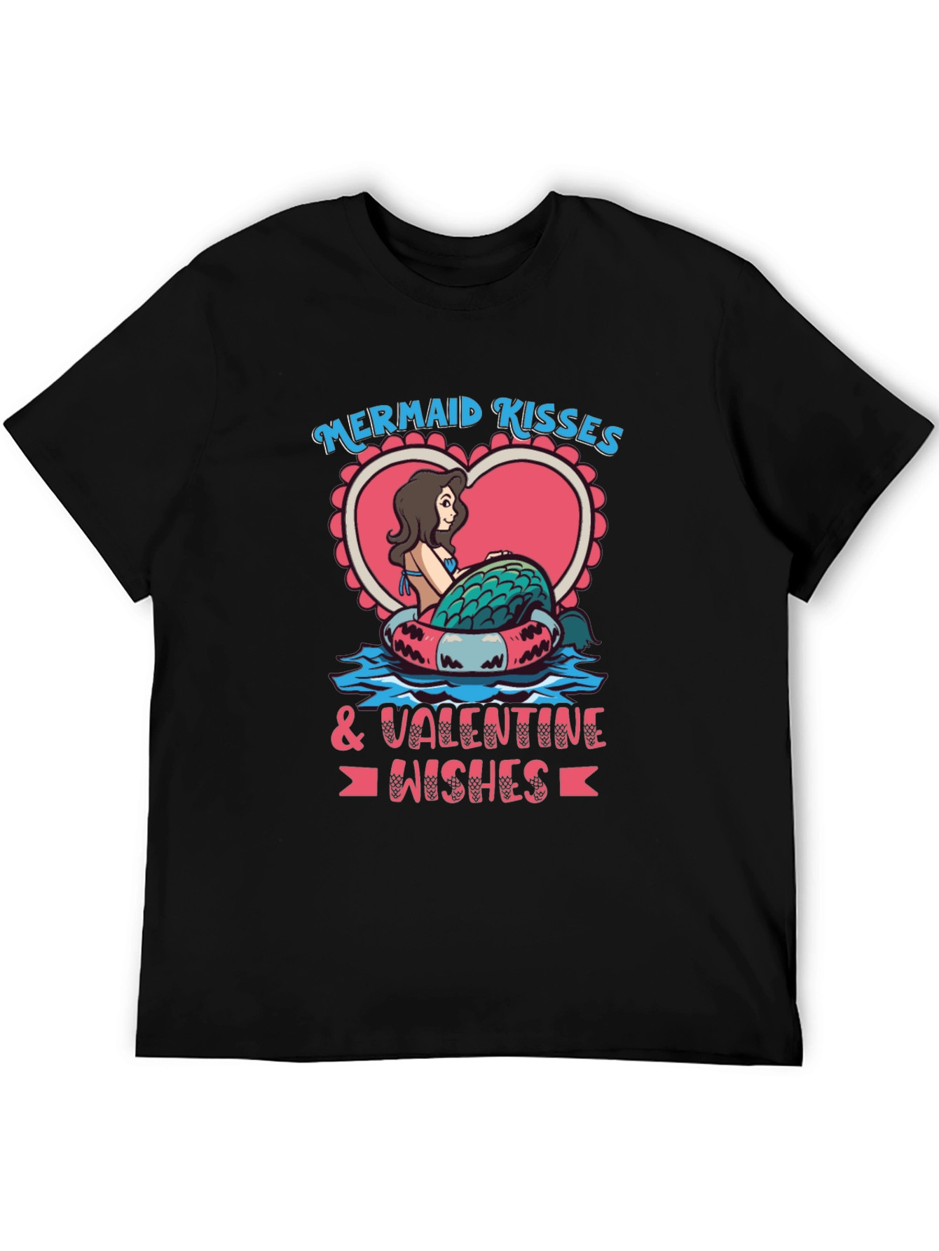 Mermaid Kisses Valentine T-Shirt - 5