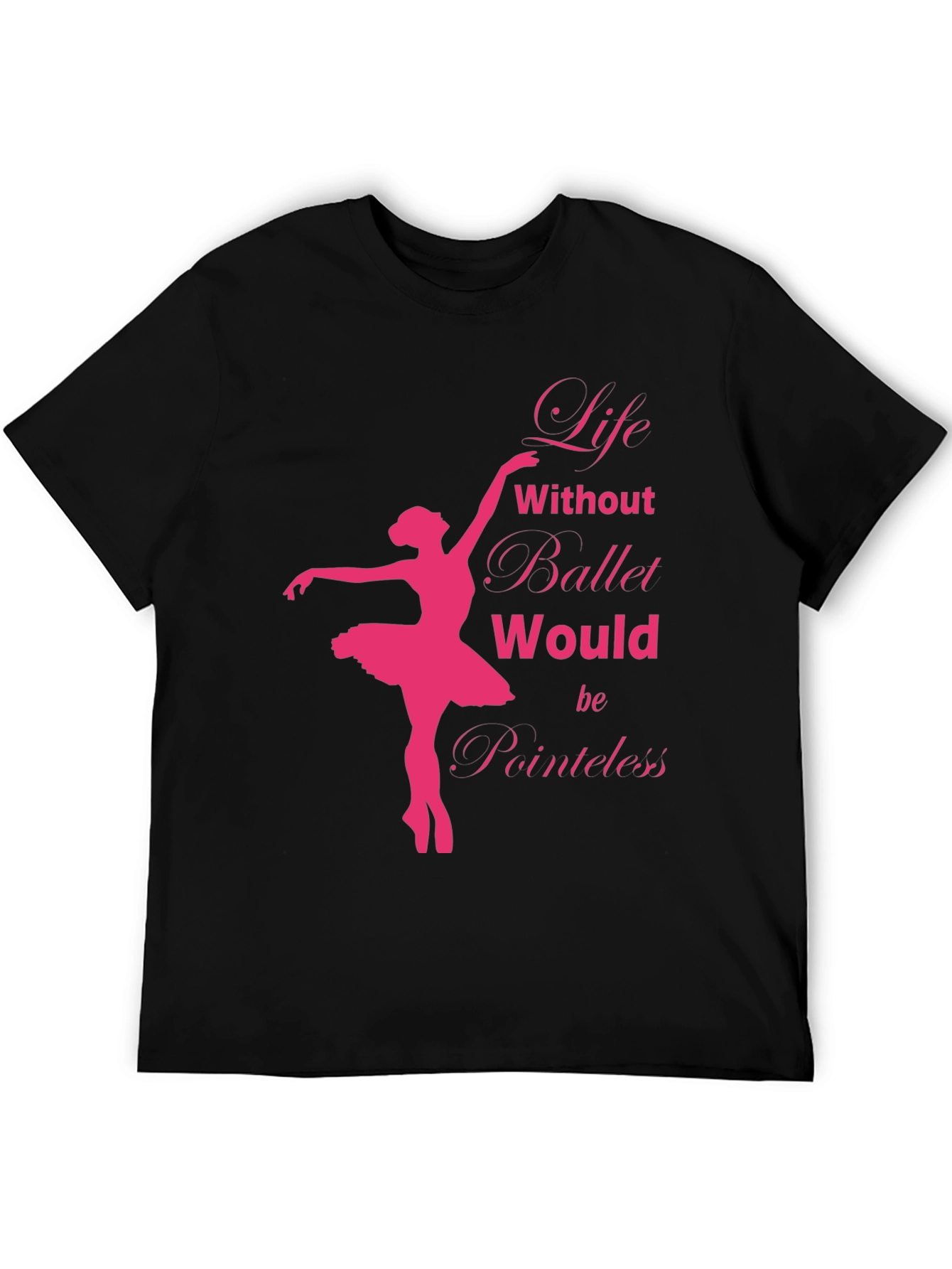Black Life Without Ballet T-Shirt view 5