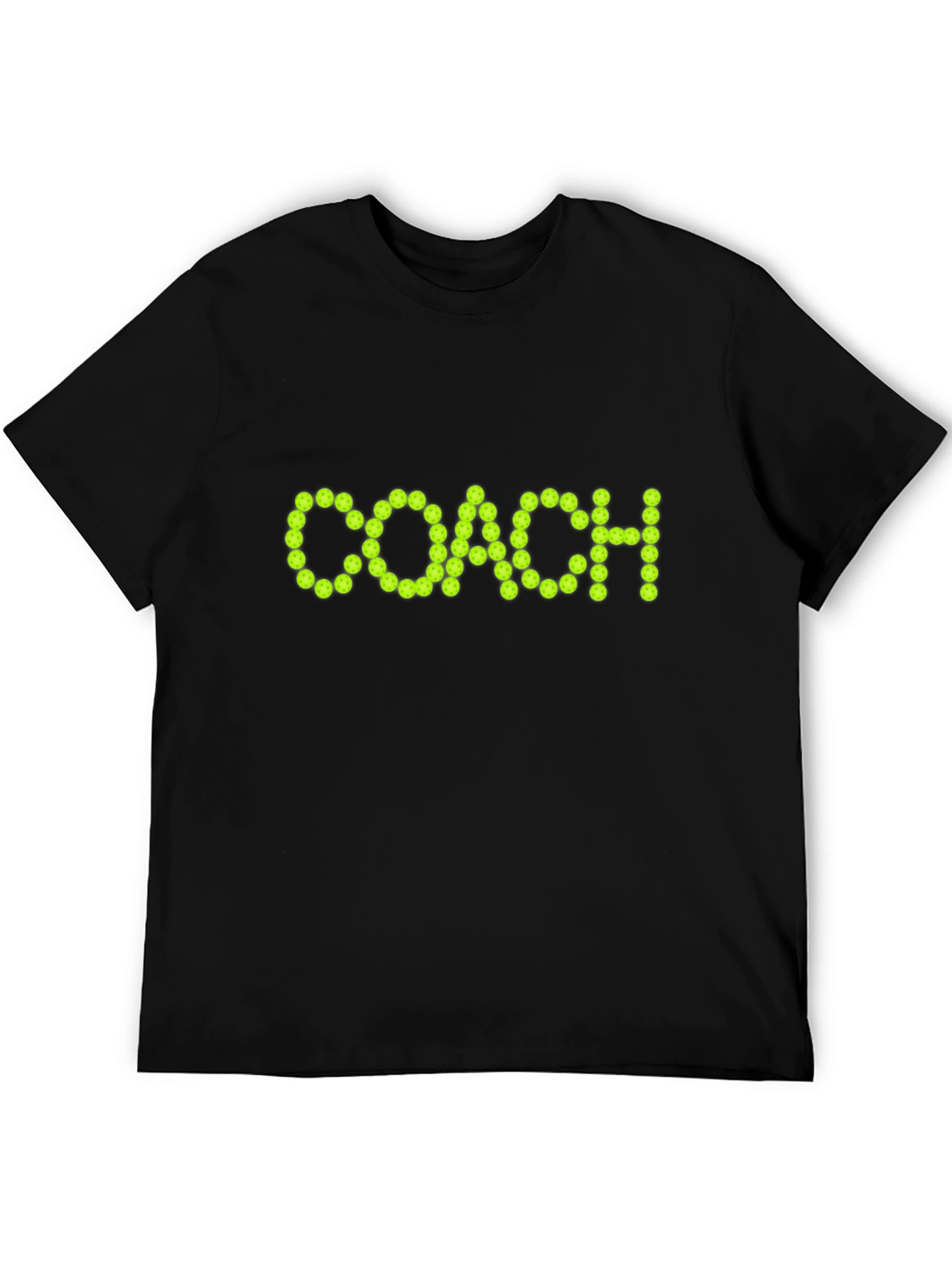 Pickleball Coach T-Shirt - Black - 5