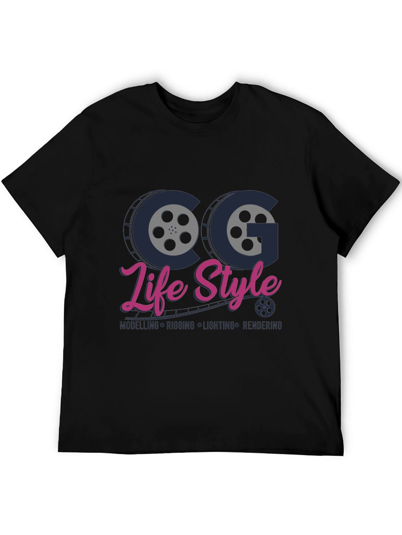 Black OG Lifestyle Graphic T-Shirt view 5