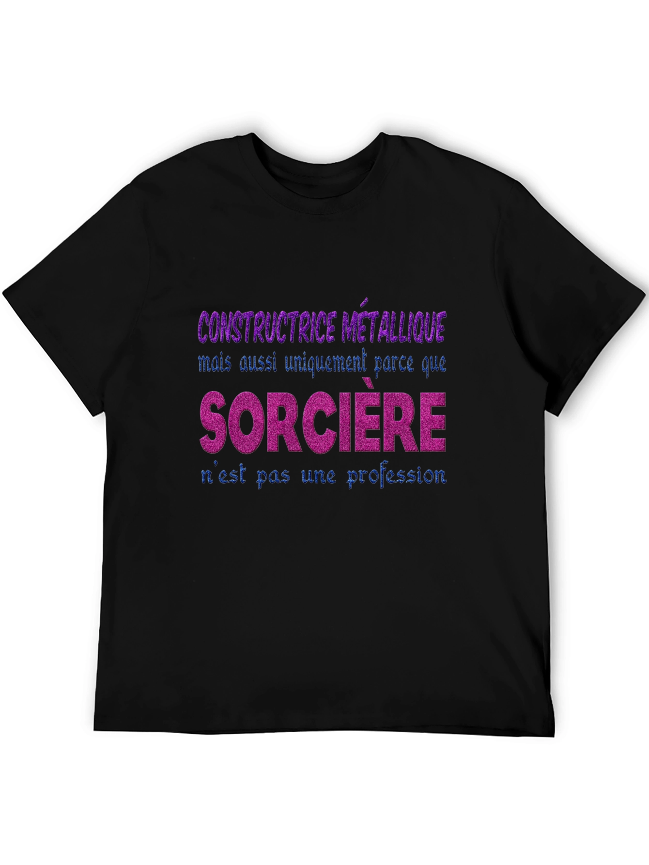 Black Constructrice Metallique T-Shirt view 5