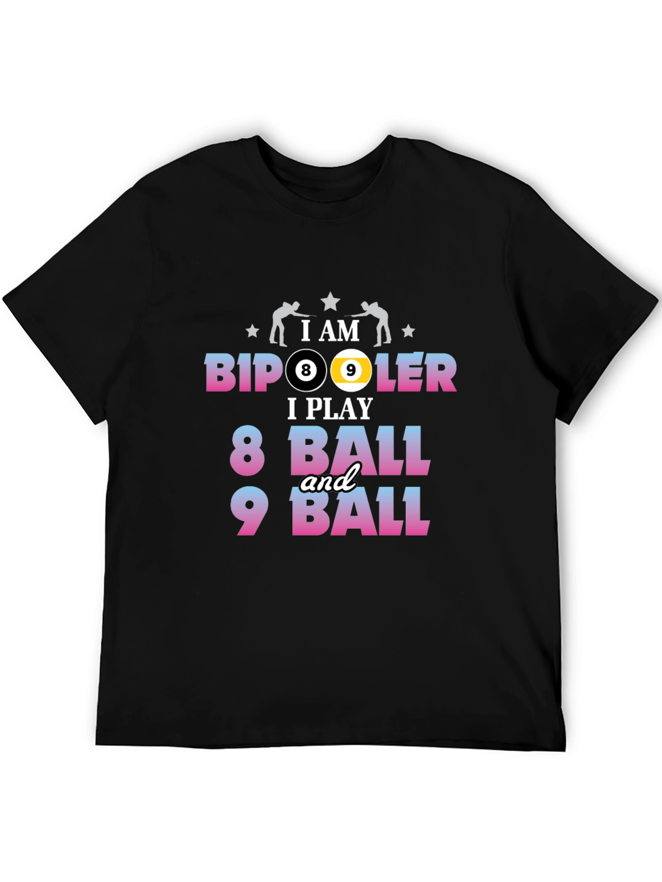 Bipooler Billiards T-Shirt - 8 Ball & 9 Ball - 5