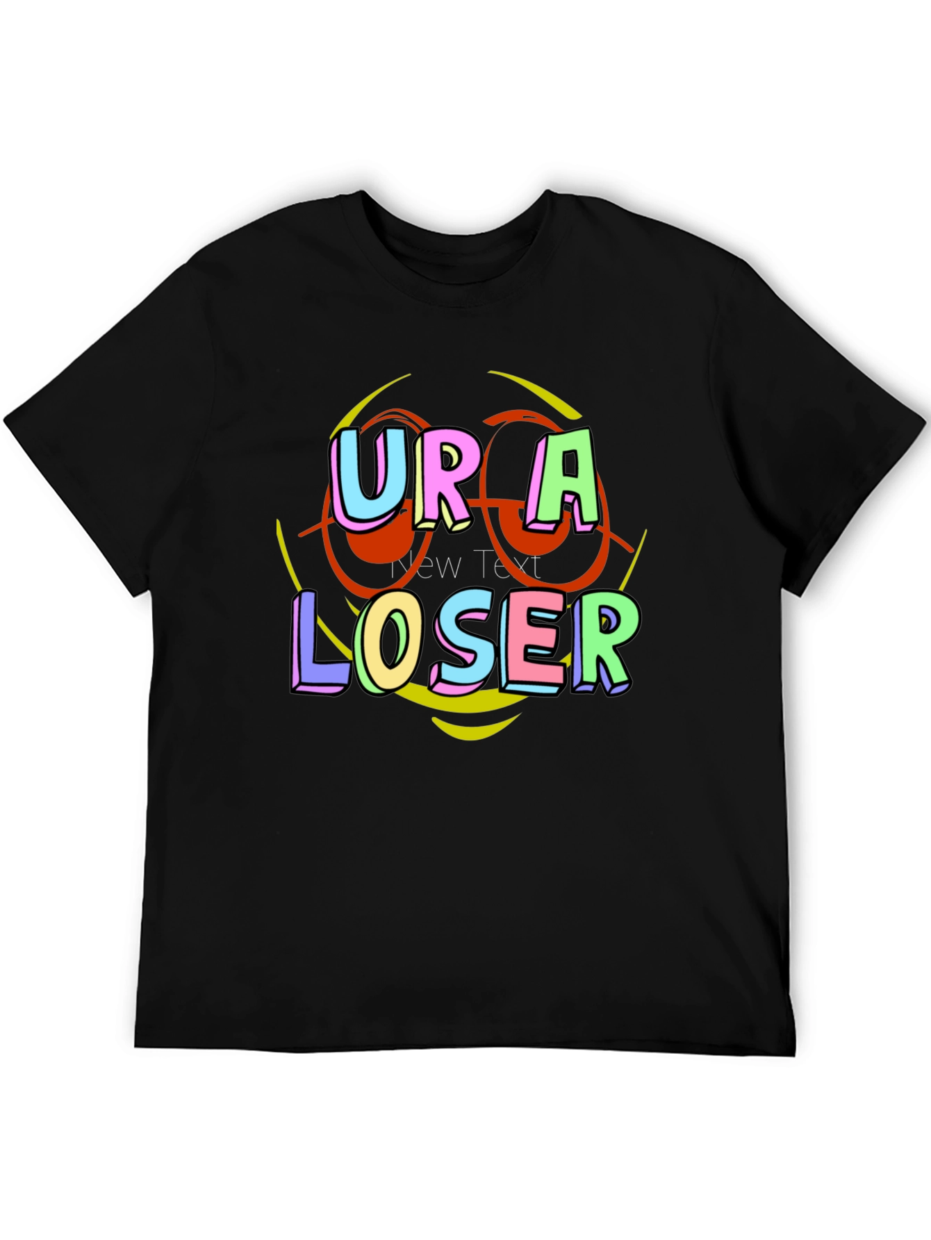 Ur a Loser Graphic T-Shirt - 5