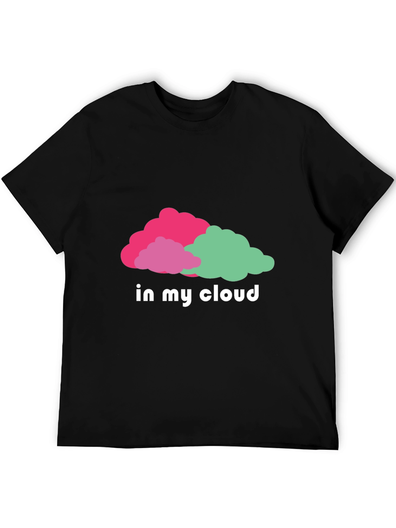 Black In My Cloud Graphic Tee - Fun & Stylish T-Shirt view 5