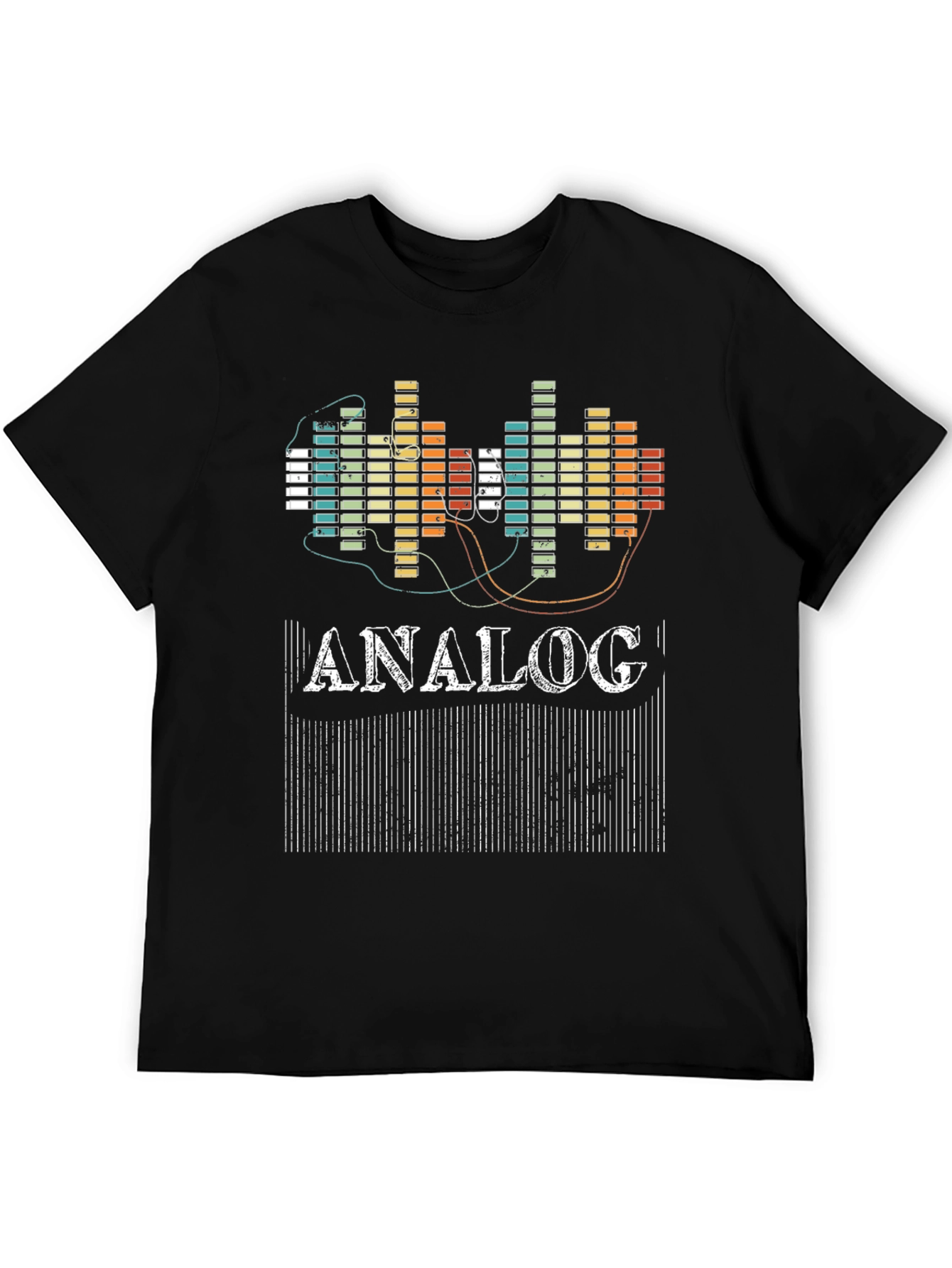 Analog Music Producer T-Shirt - Vintage Synth Lover Tee - 5