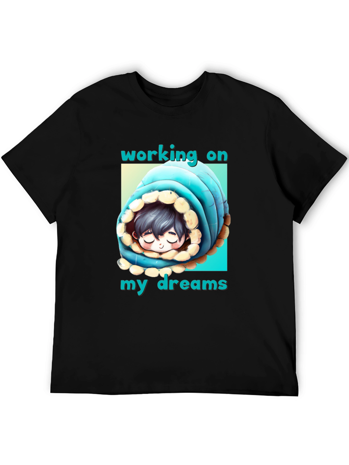 Black Working On My Dreams T-Shirt view 5