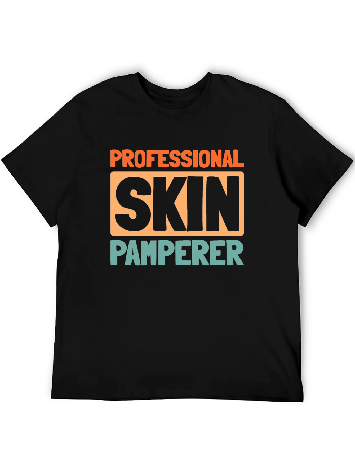 Black Professional Skin Pamperer T-Shirt view 5