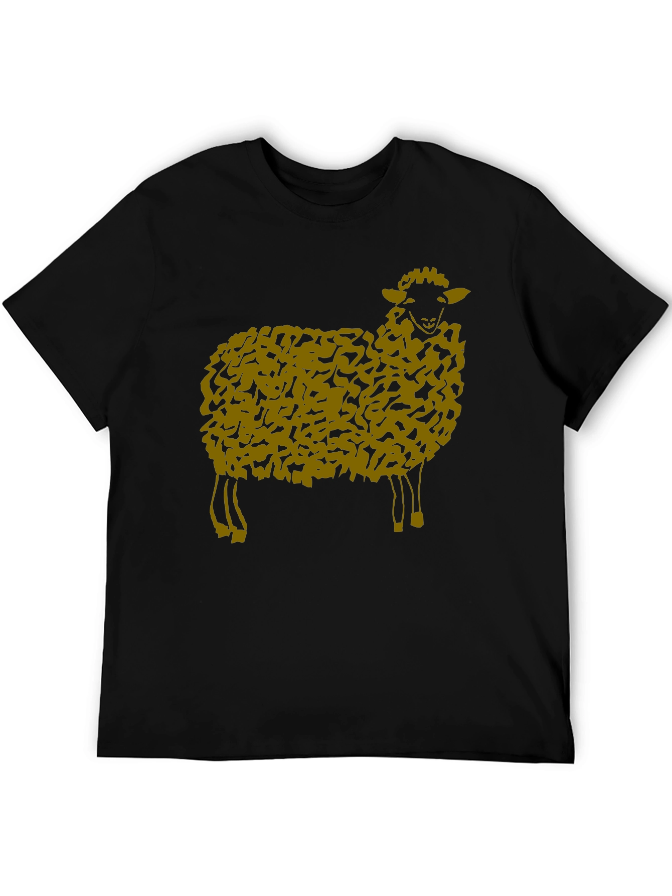 Black Sheep Graphic Black T-Shirt view 5