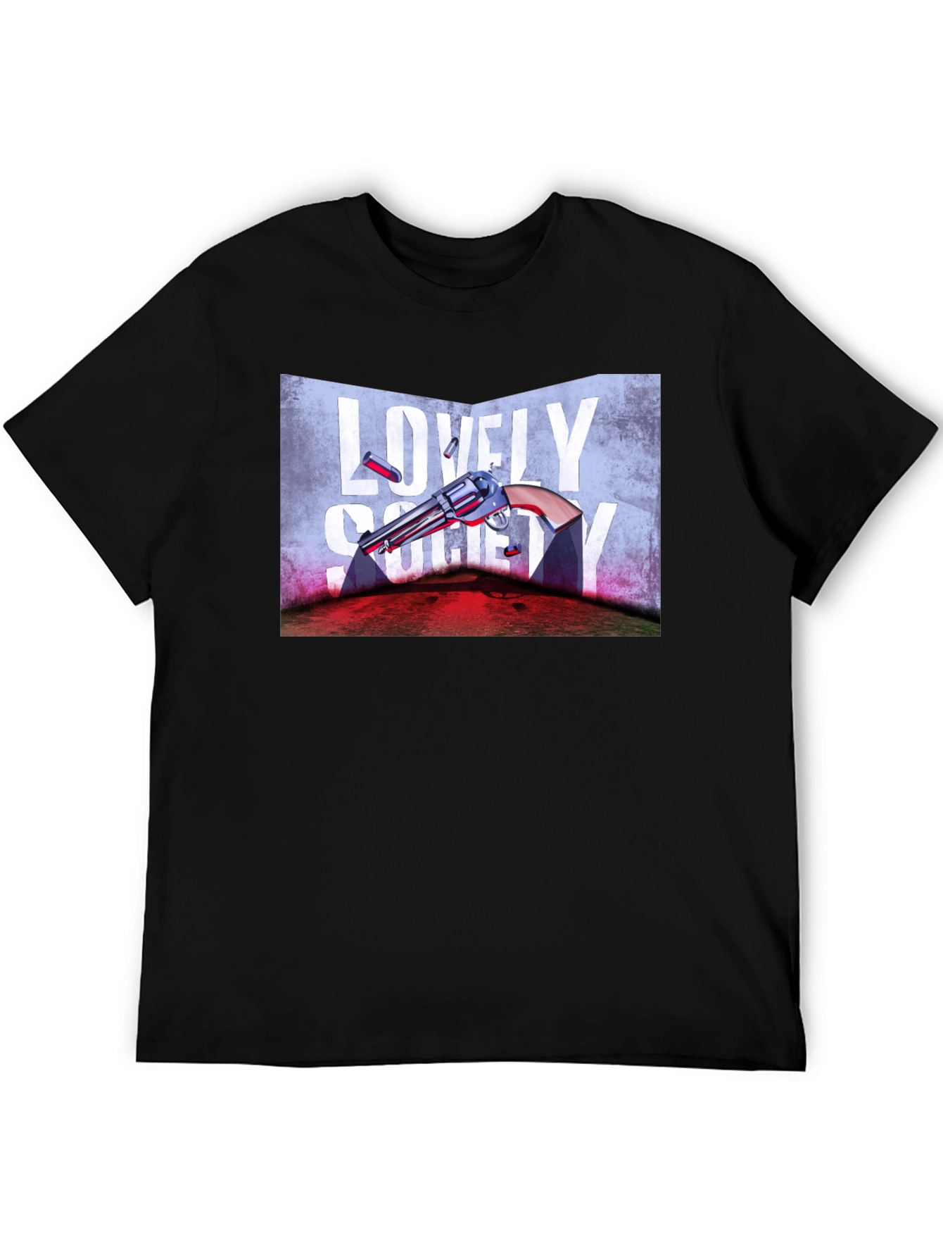 Lovely Society Graphic Tee - Edgy Design - 5