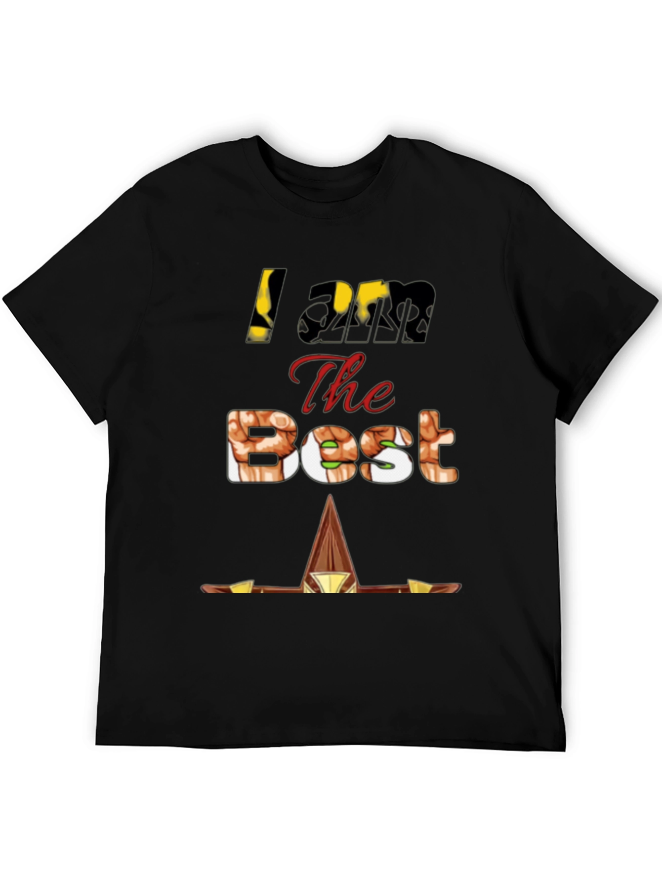 Black I Am The Best Pharaoh Egypt T-Shirt view 5