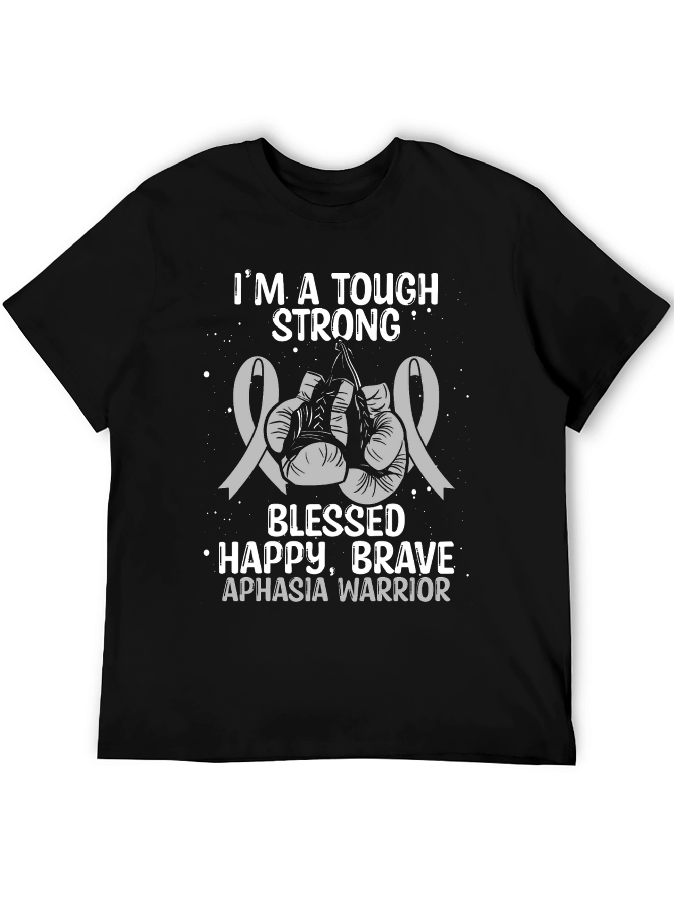Tough Strong Aphasia Warrior T-Shirt - 5