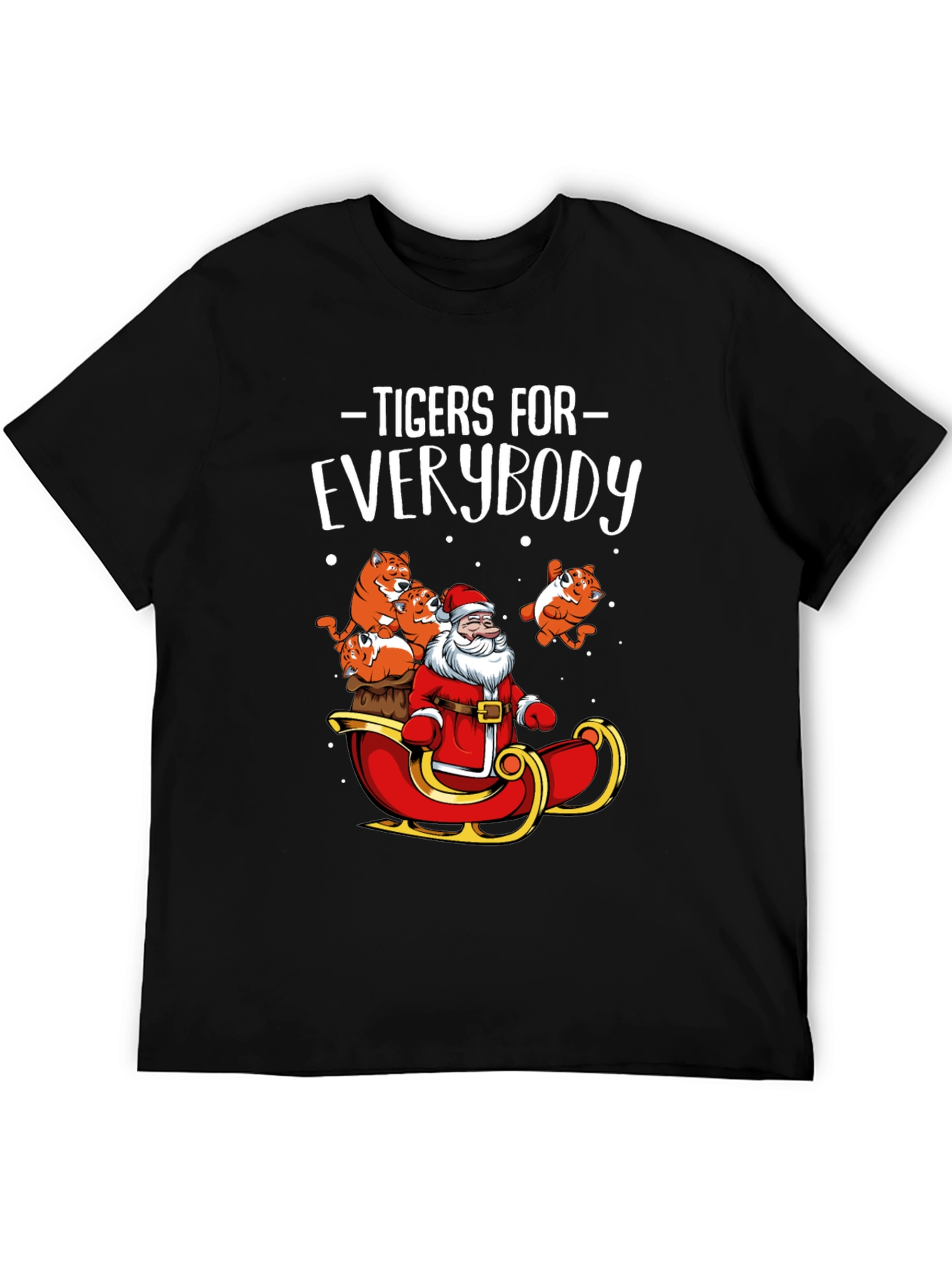 Black Tigers For Everybody Graphic Tee view 5