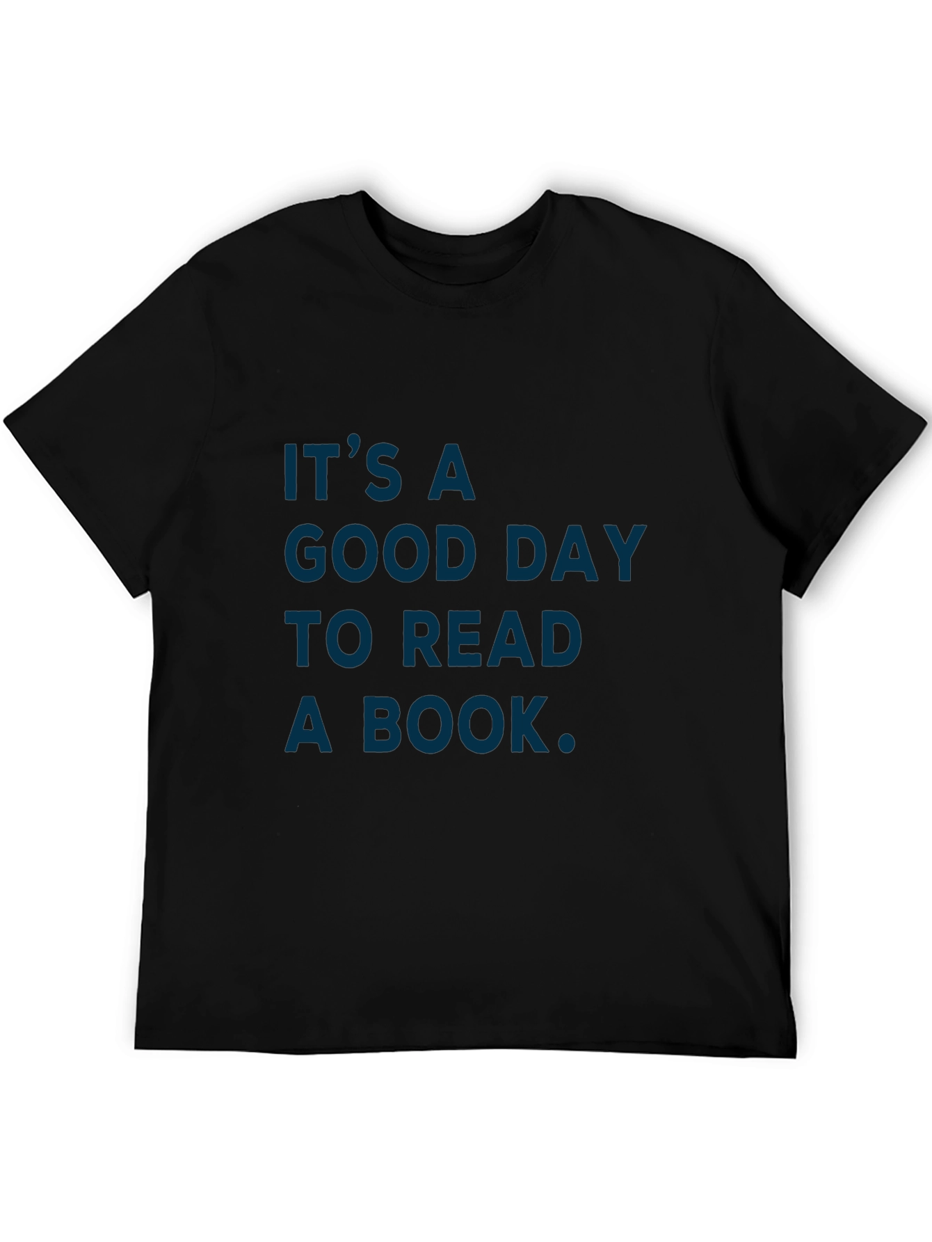 Black It's a Good Day to Read a Book T-Shirt view 5