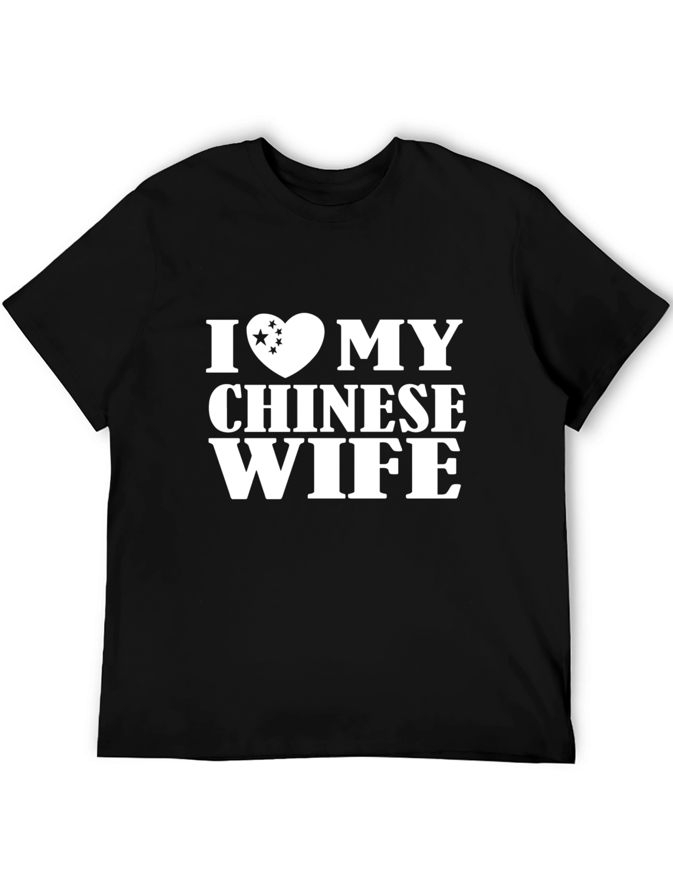 I Love My Chinese Wife Graphic T-Shirt - 5