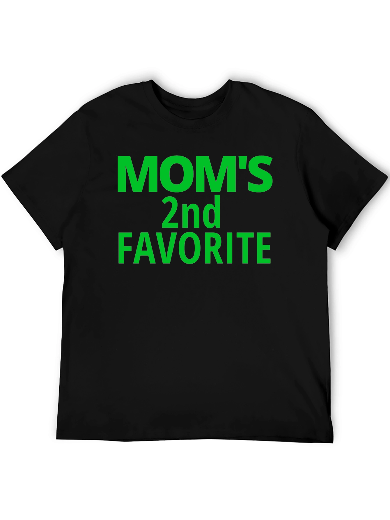 Black Mom's 2nd Favorite T-Shirt - Funny Novelty Tee view 5