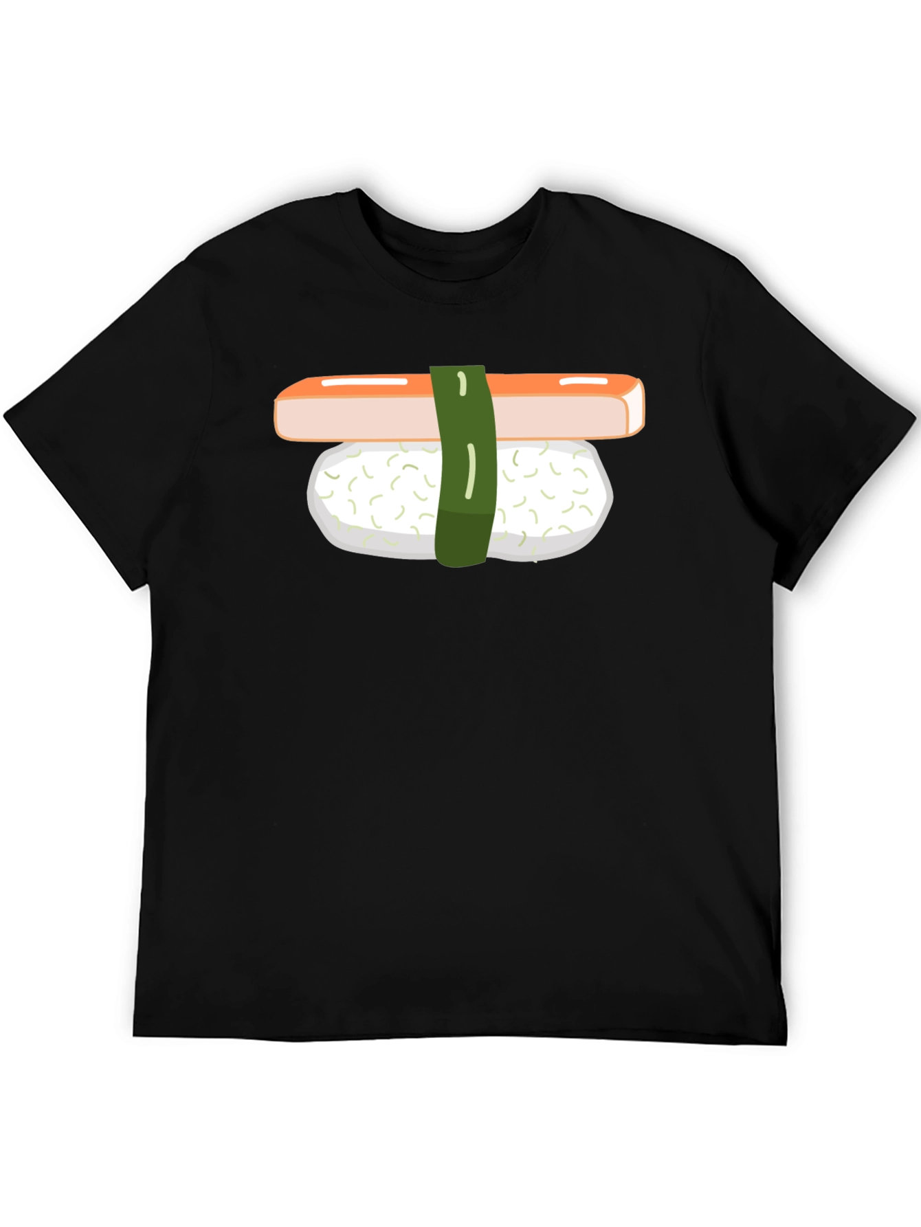 Black Sushi Graphic Tee - Foodie T-Shirt view 5