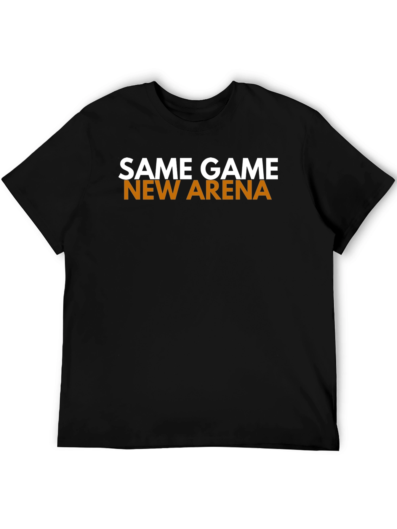 Black Same Game New Arena Black Graphic Tee view 5