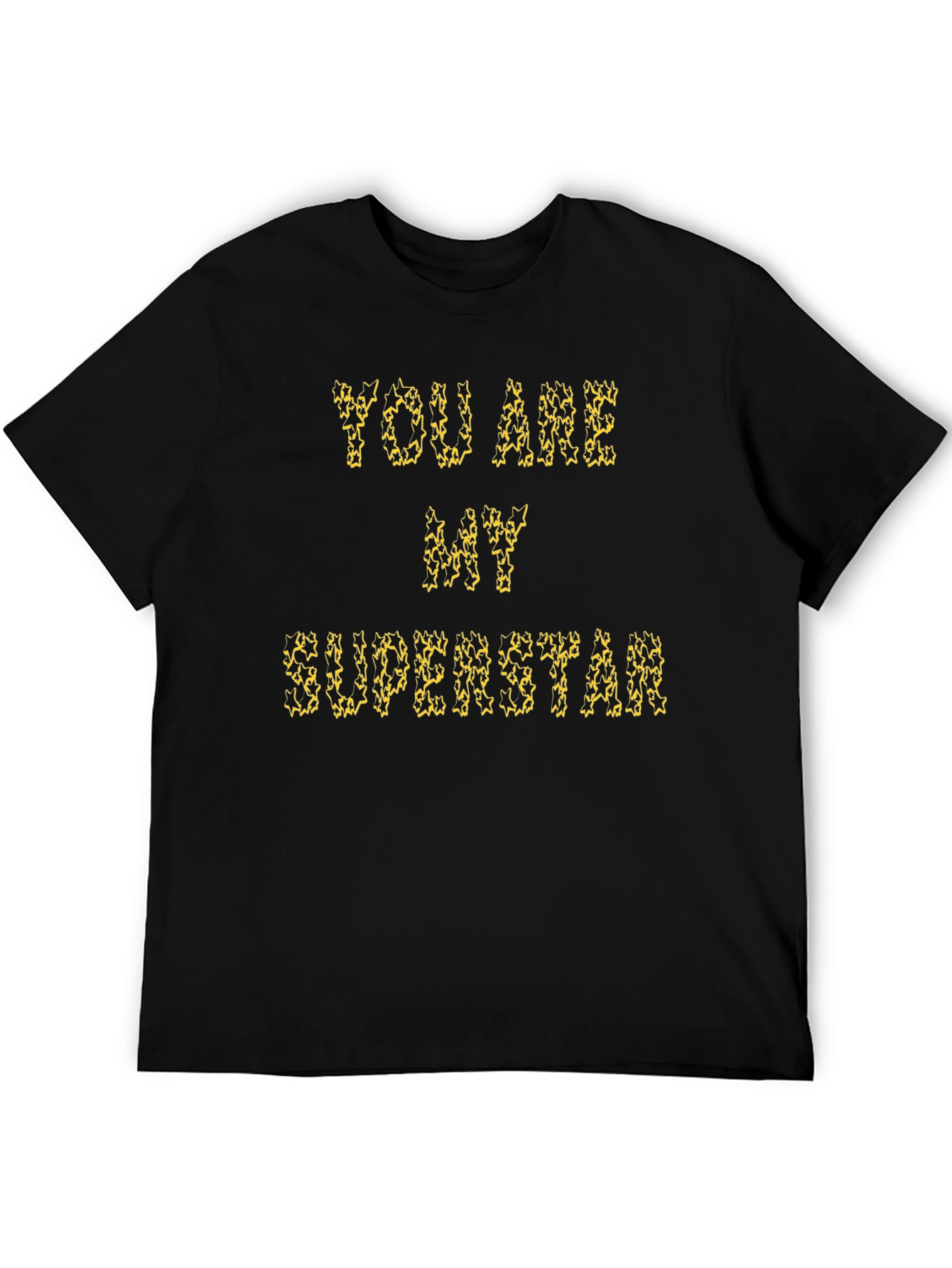 Black You Are My Superstar Graphic Tee view 5