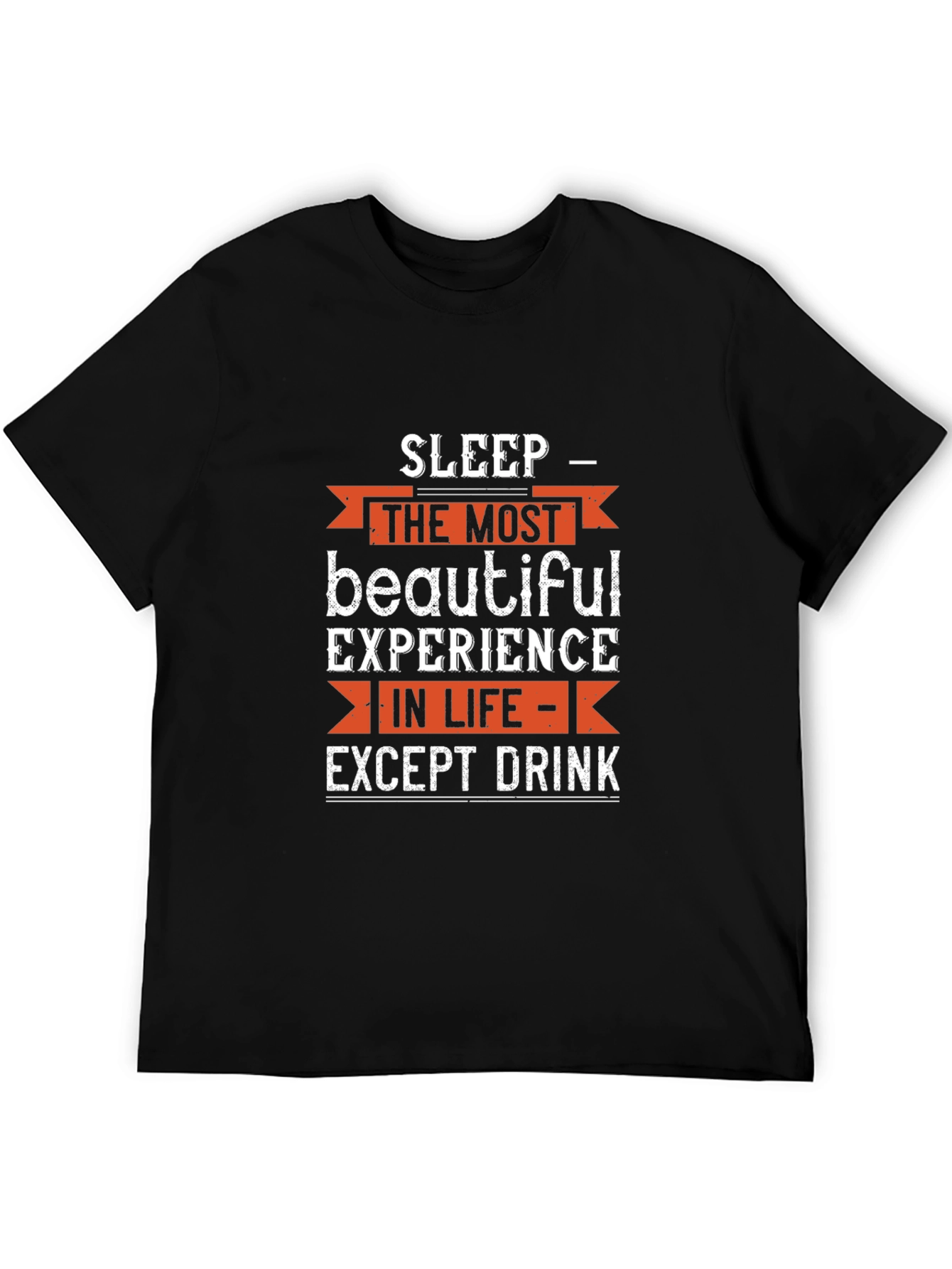 Black Sleep Beautiful Experience T-Shirt view 5