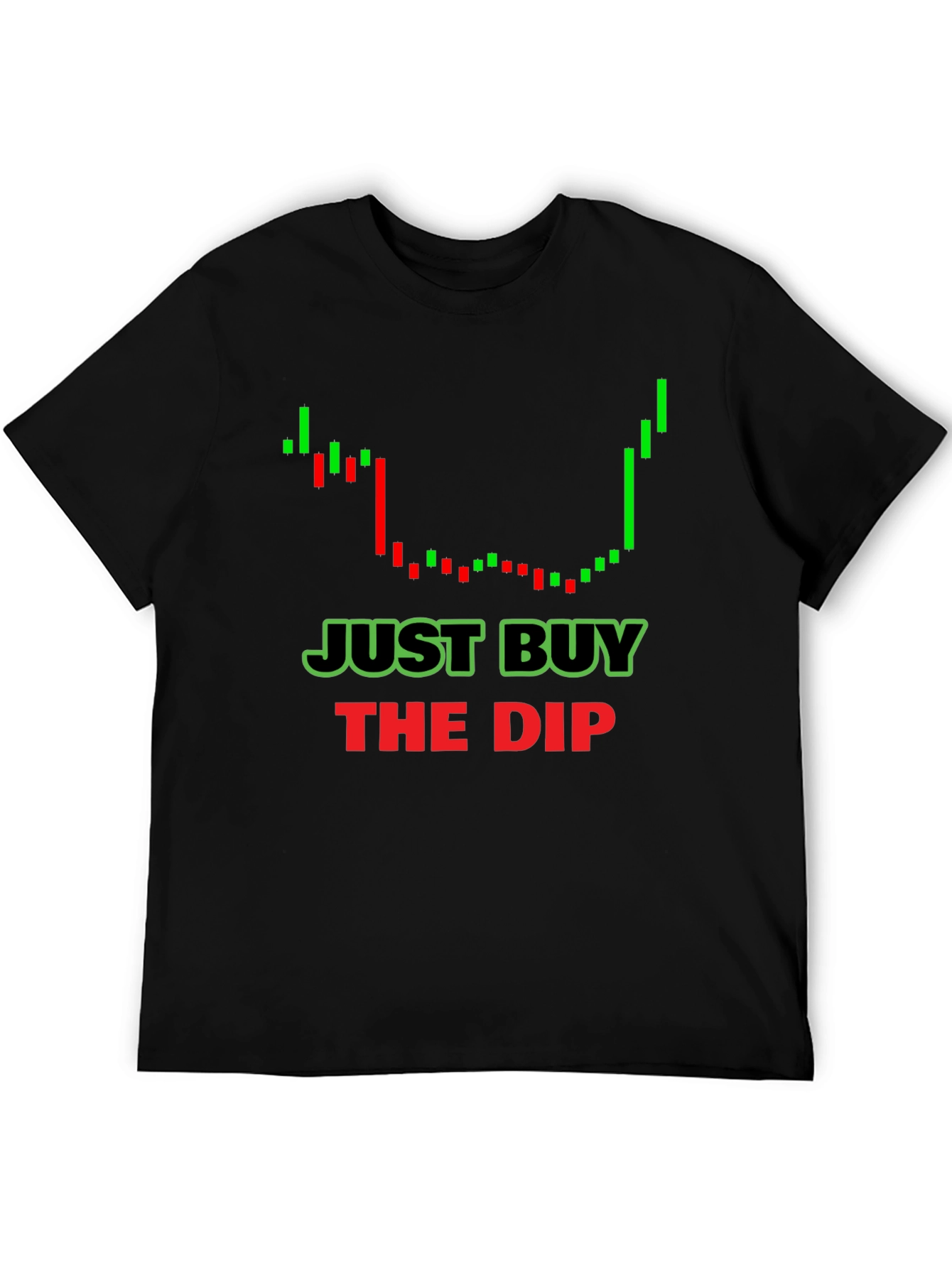 Black Just Buy The Dip T-Shirt - Trader Apparel view 5