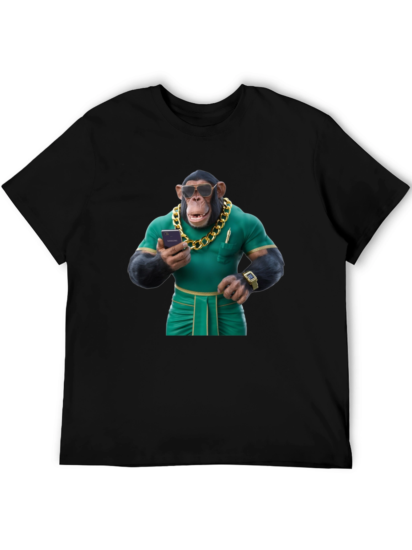 Black Monkey Business T-Shirt view 5