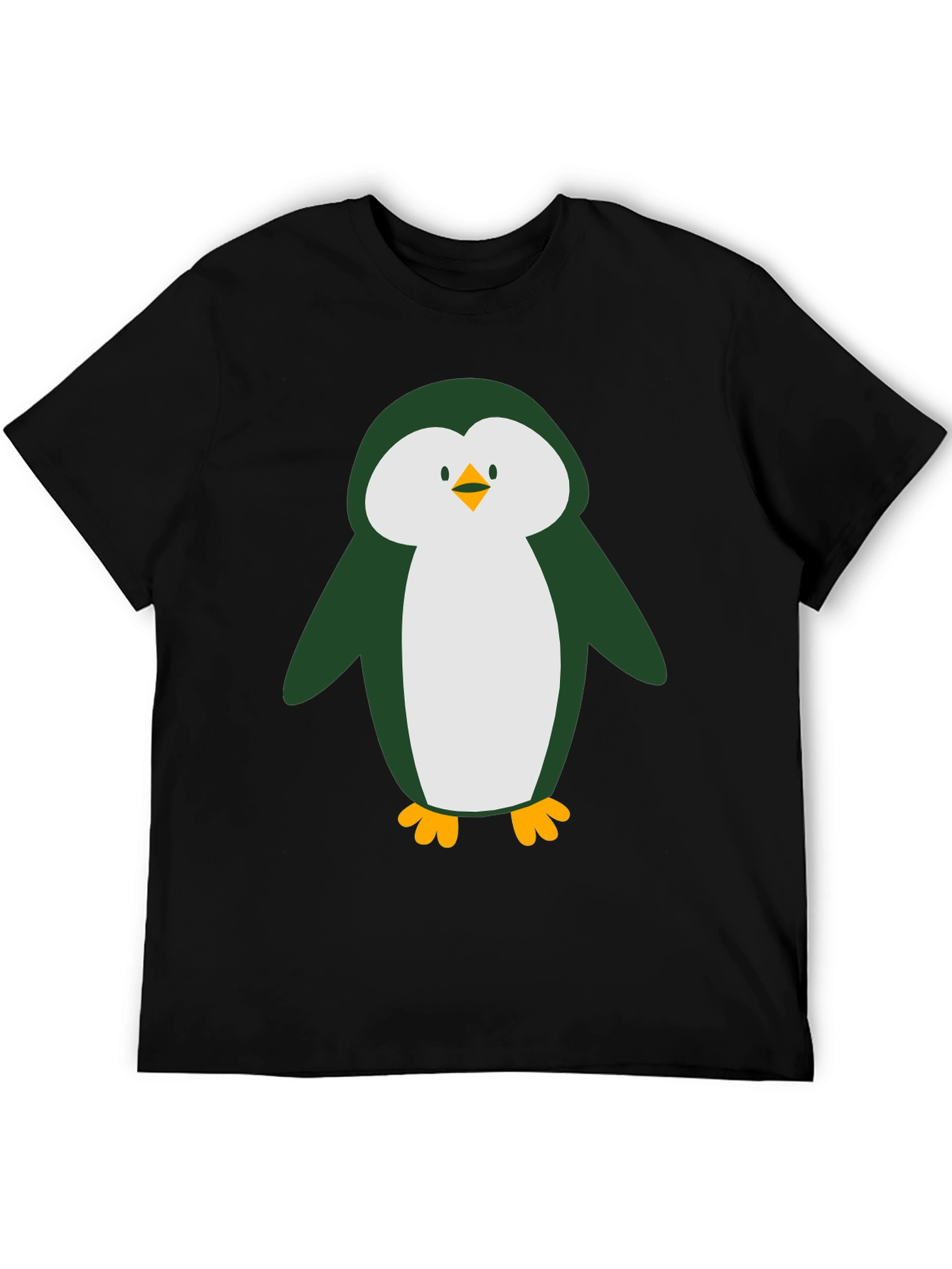 Black Penguin Graphic Tee - Comfy Casual Style view 5