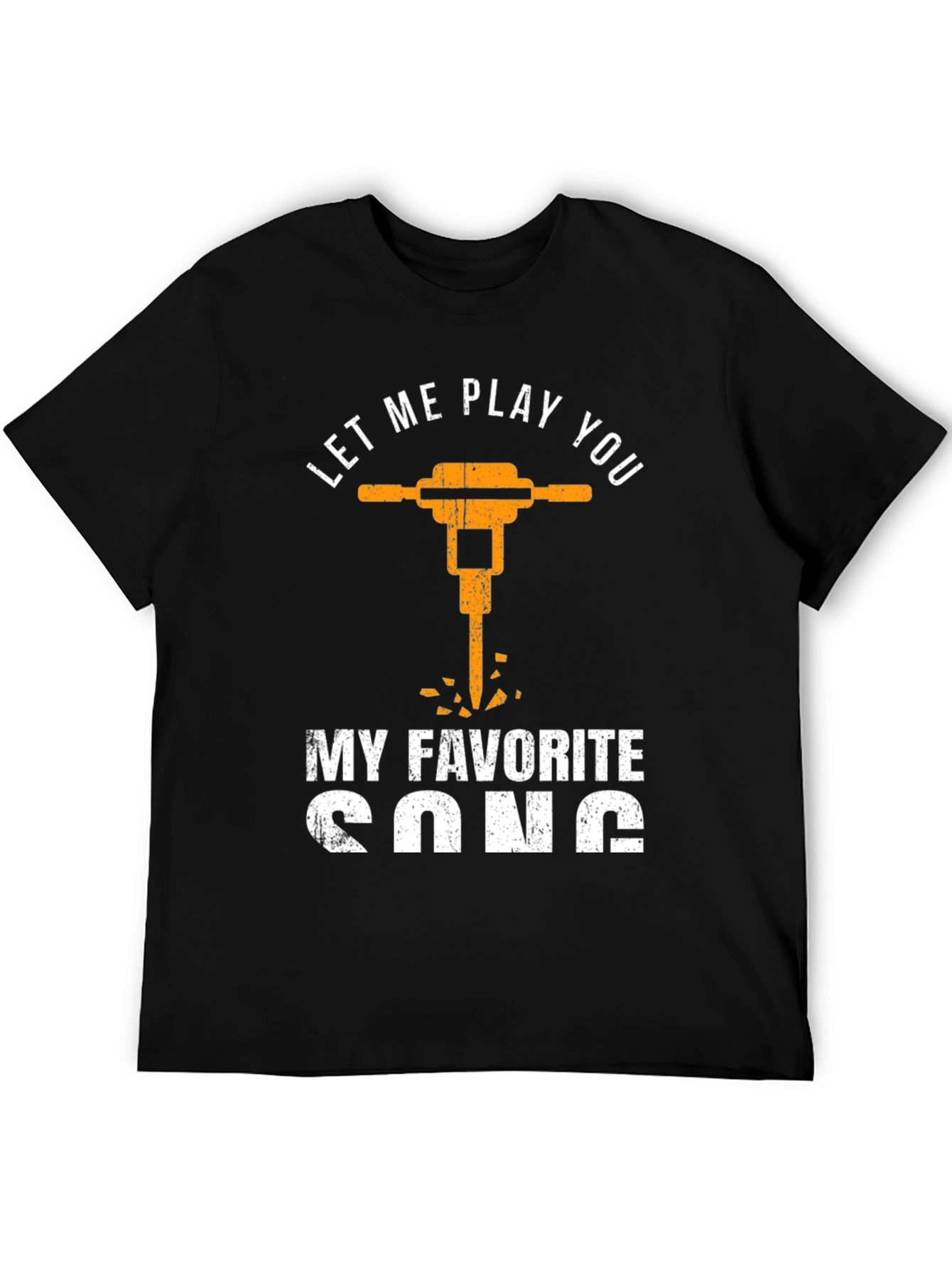 Black Let Me Play You T-Shirt view 5