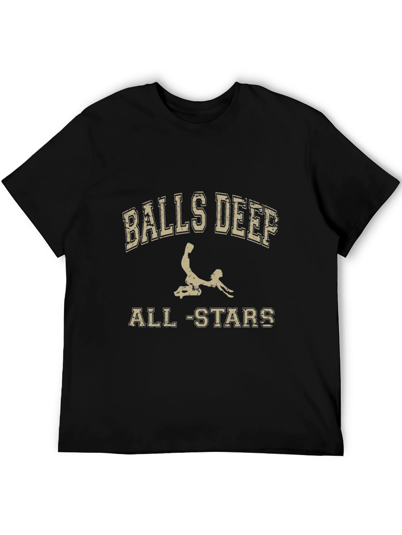 Black Balls Deep All-Stars Black Graphic Tee view 5