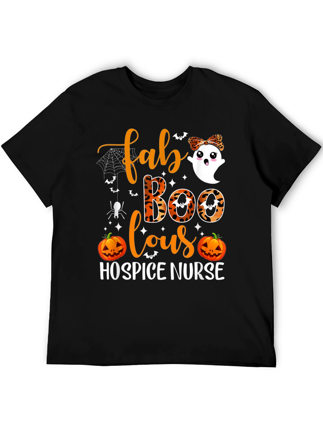 Fab-Boo-lous Hospice Nurse Halloween T-Shirt - 5