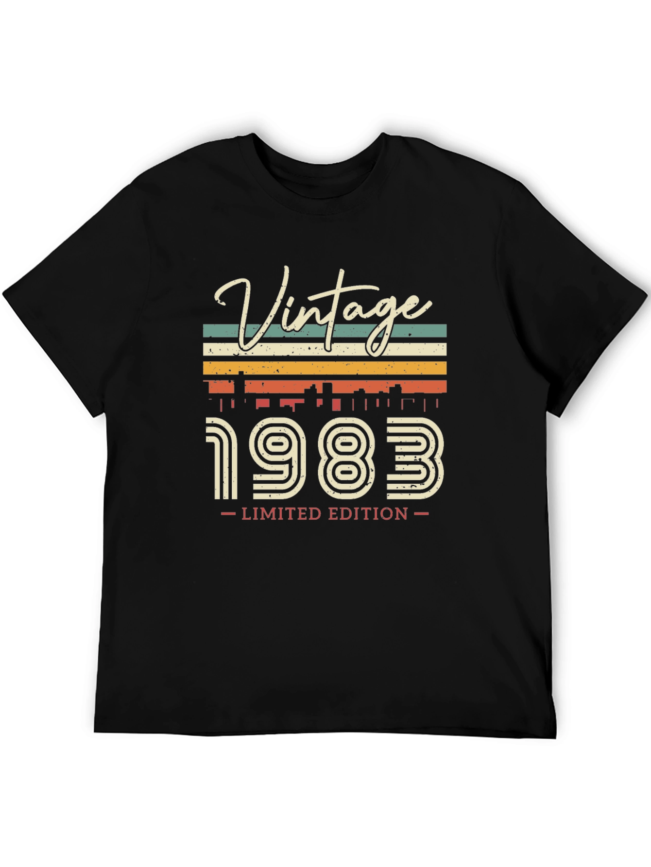 Black Vintage 1983 Limited Edition Graphic Tee view 5