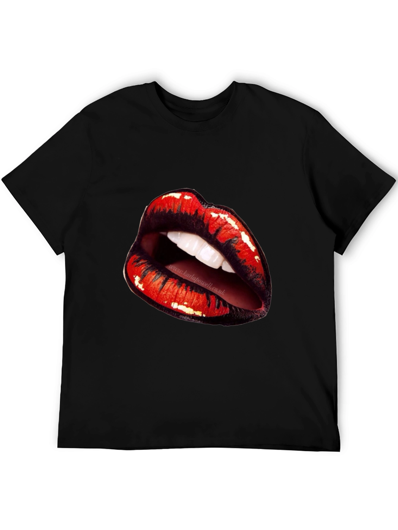 Black Lips Graphic Black T-Shirt view 5