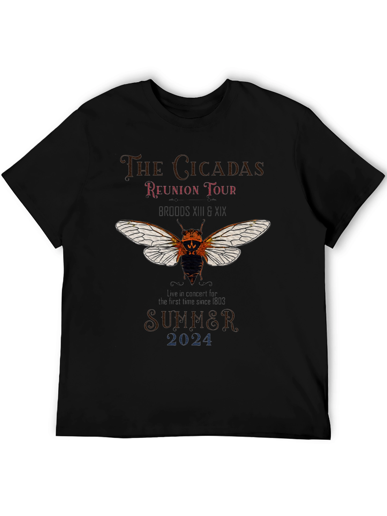 The Cicadas Reunion Tour 2024 T-Shirt - 5