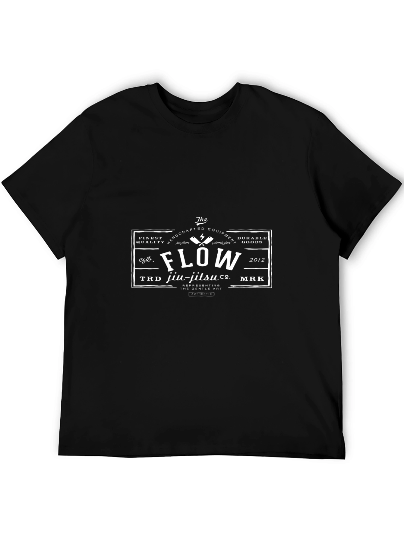 Black Flow Jiu-Jitsu T-Shirt - Durable & Comfortable view 5