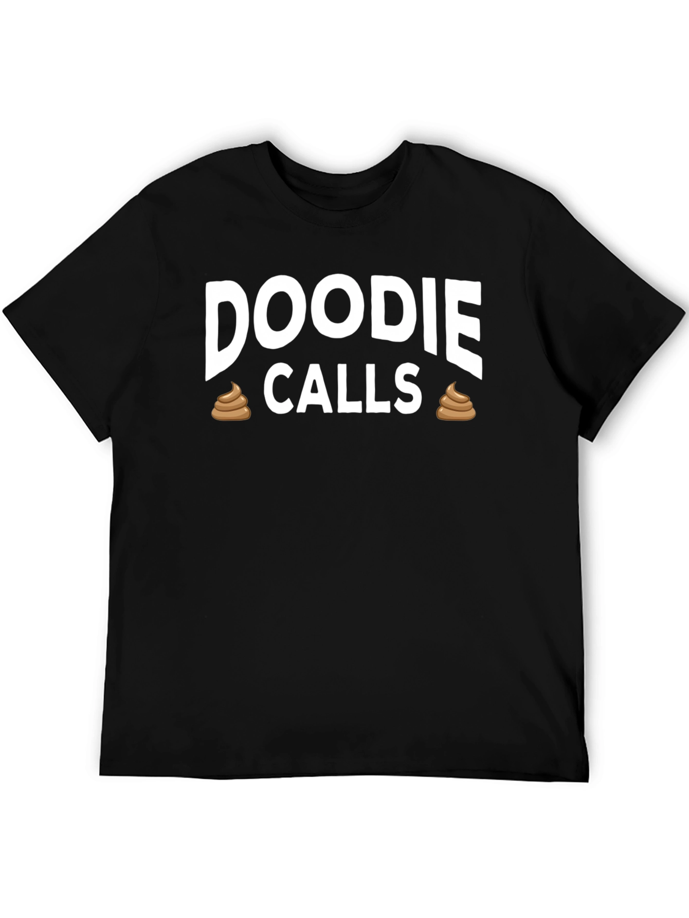 Black Doodie Calls Funny Graphic T-Shirt view 5