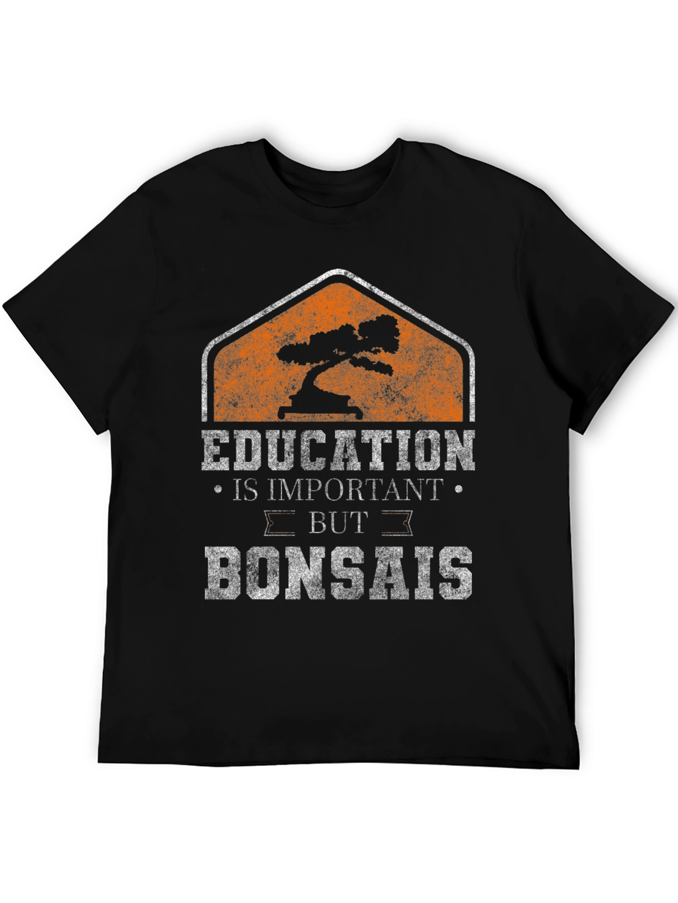 Black Education Is Important But Bonsais T-Shirt view 5