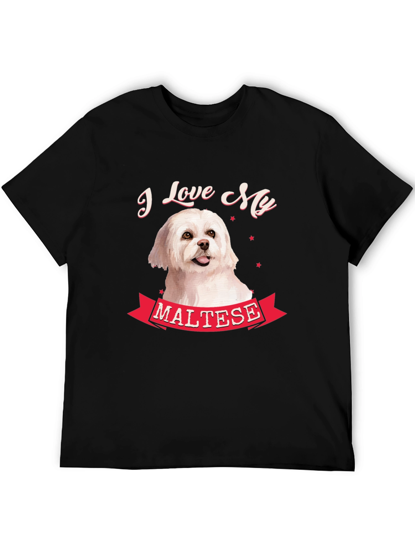 I Love My Maltese T-Shirt - 5