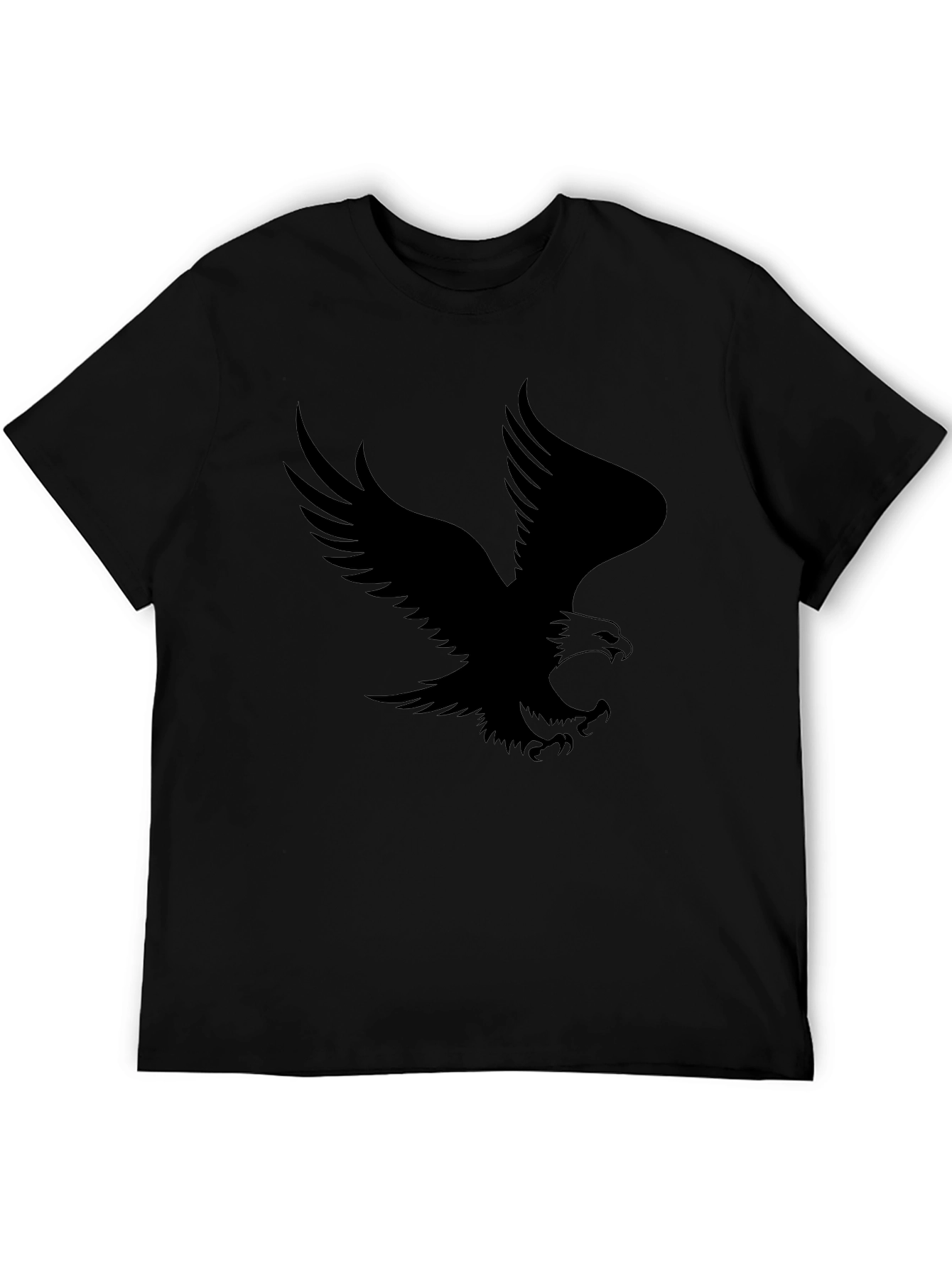 Black Black Eagle Graphic T-Shirt view 5