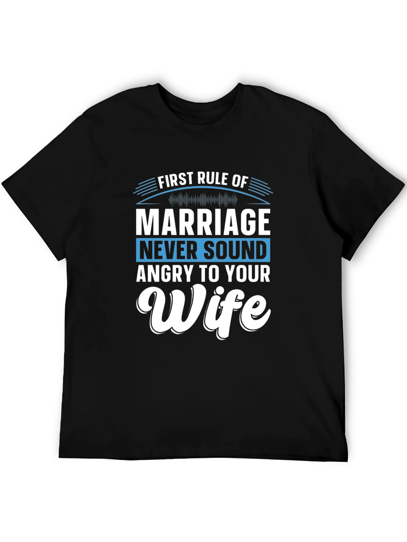Black Marriage Rule Men's T-Shirt view 5