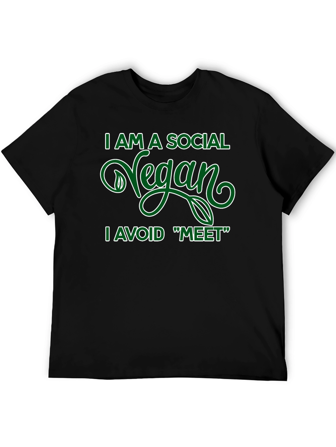 Social Vegan Graphic Tee - 5