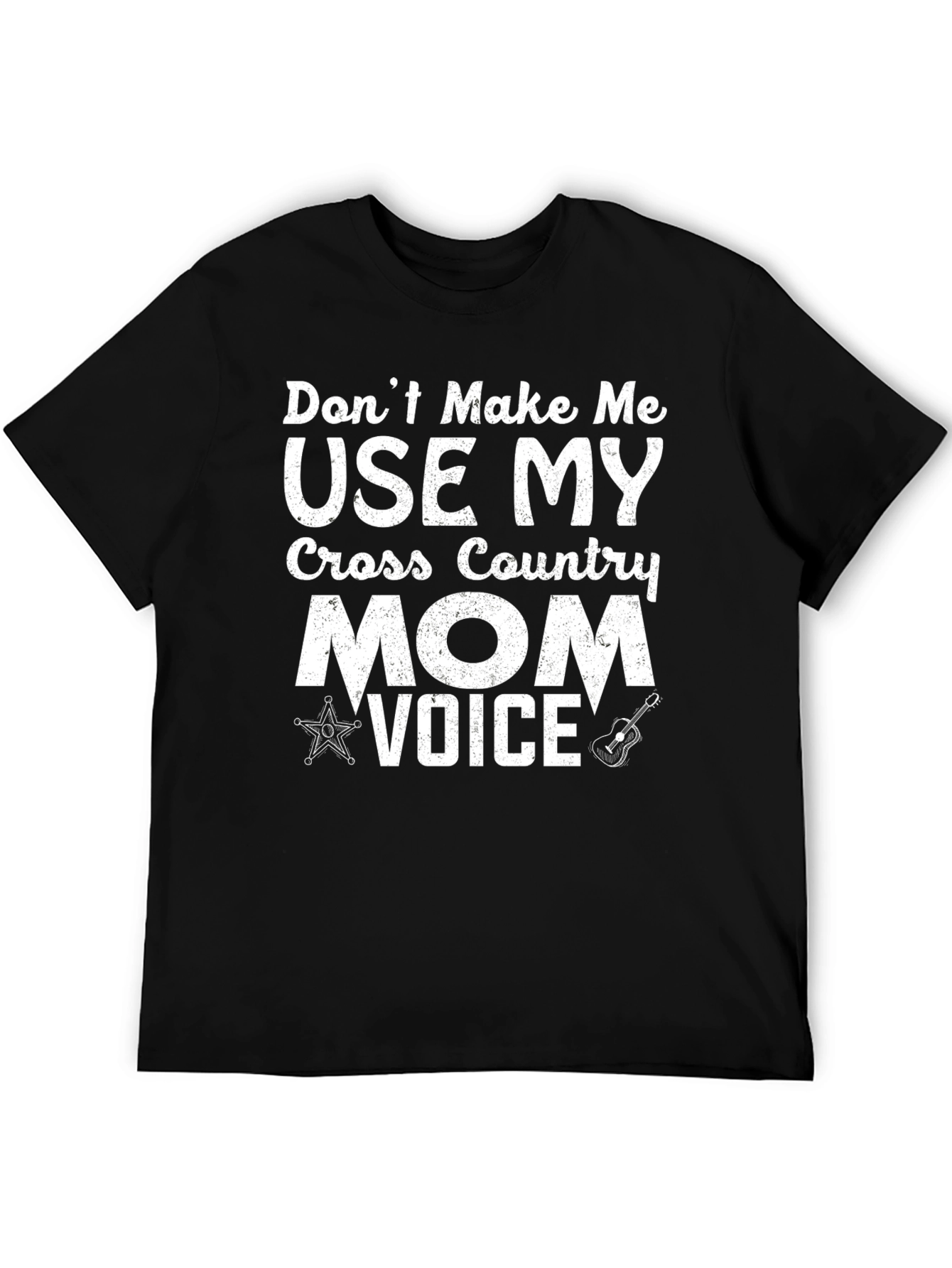 Black Country Mom Voice Graphic T-Shirt view 5