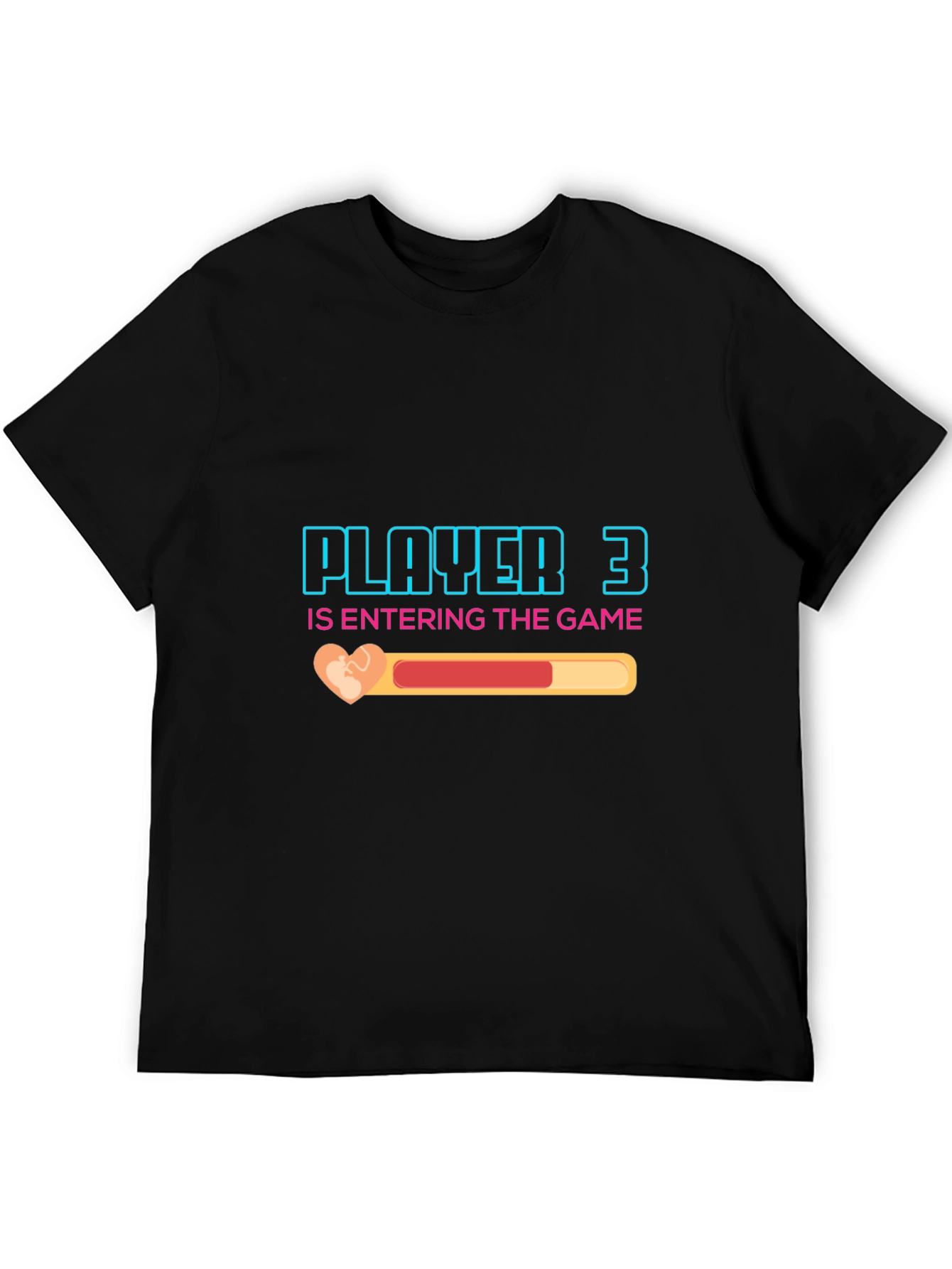 Black Player 3 Entering the Game T-Shirt view 5