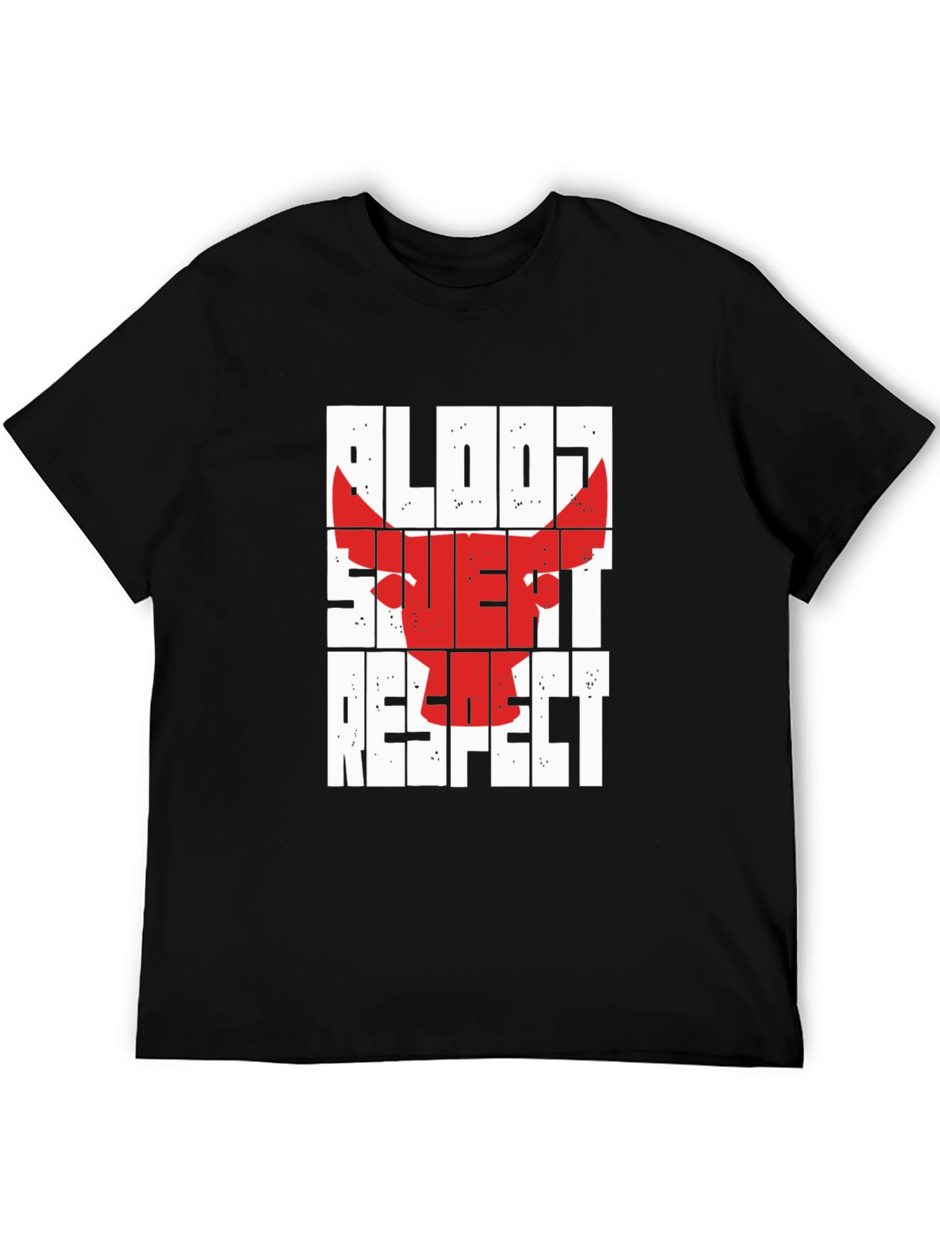 Black Blood Sweat Respect Graphic T-Shirt view 5