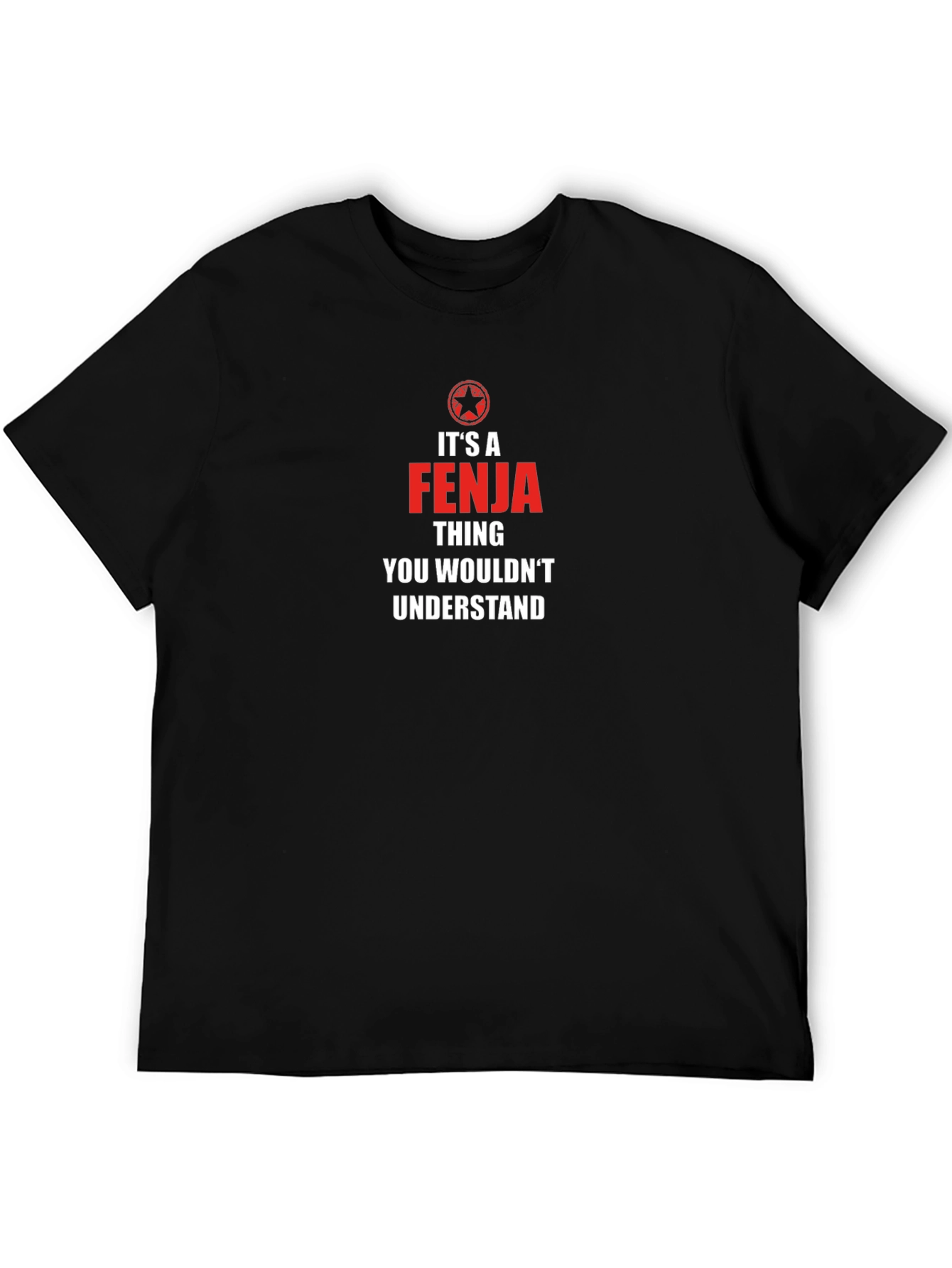 Black It's A Fenja Thing T-Shirt view 5