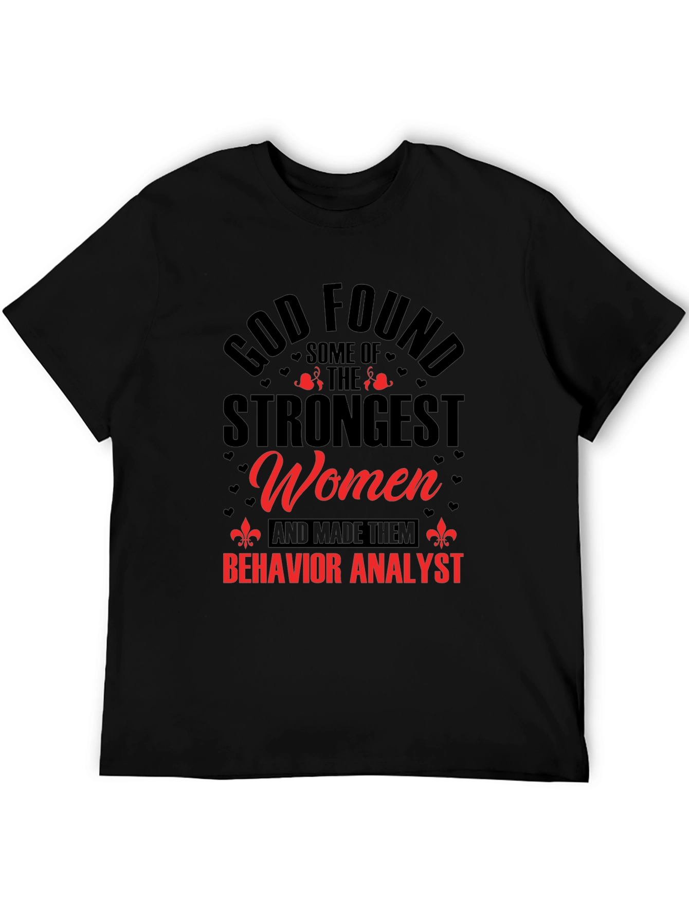 Black Behavior Analyst Women's T-Shirt view 5