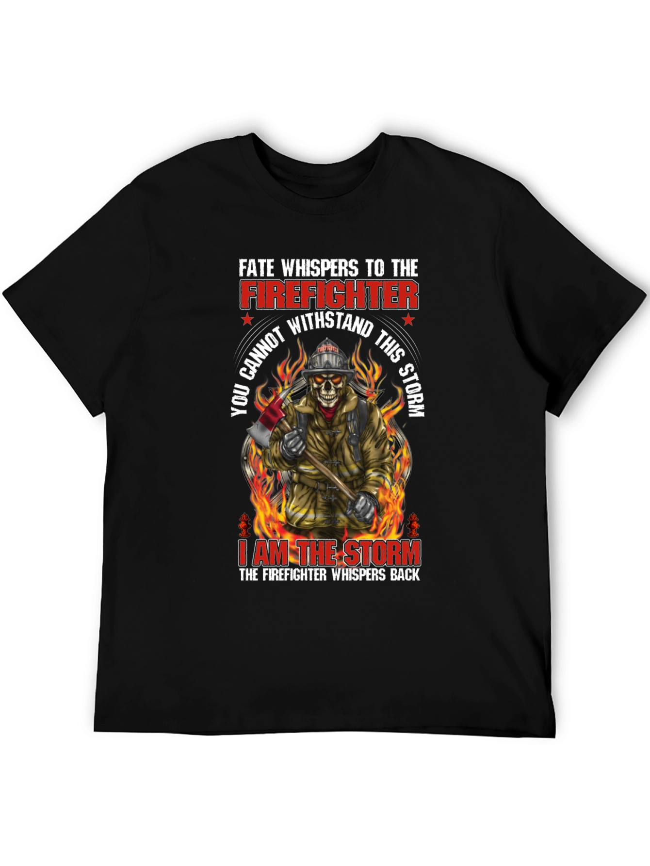 Firefighter Storm Graphic T-Shirt - 5