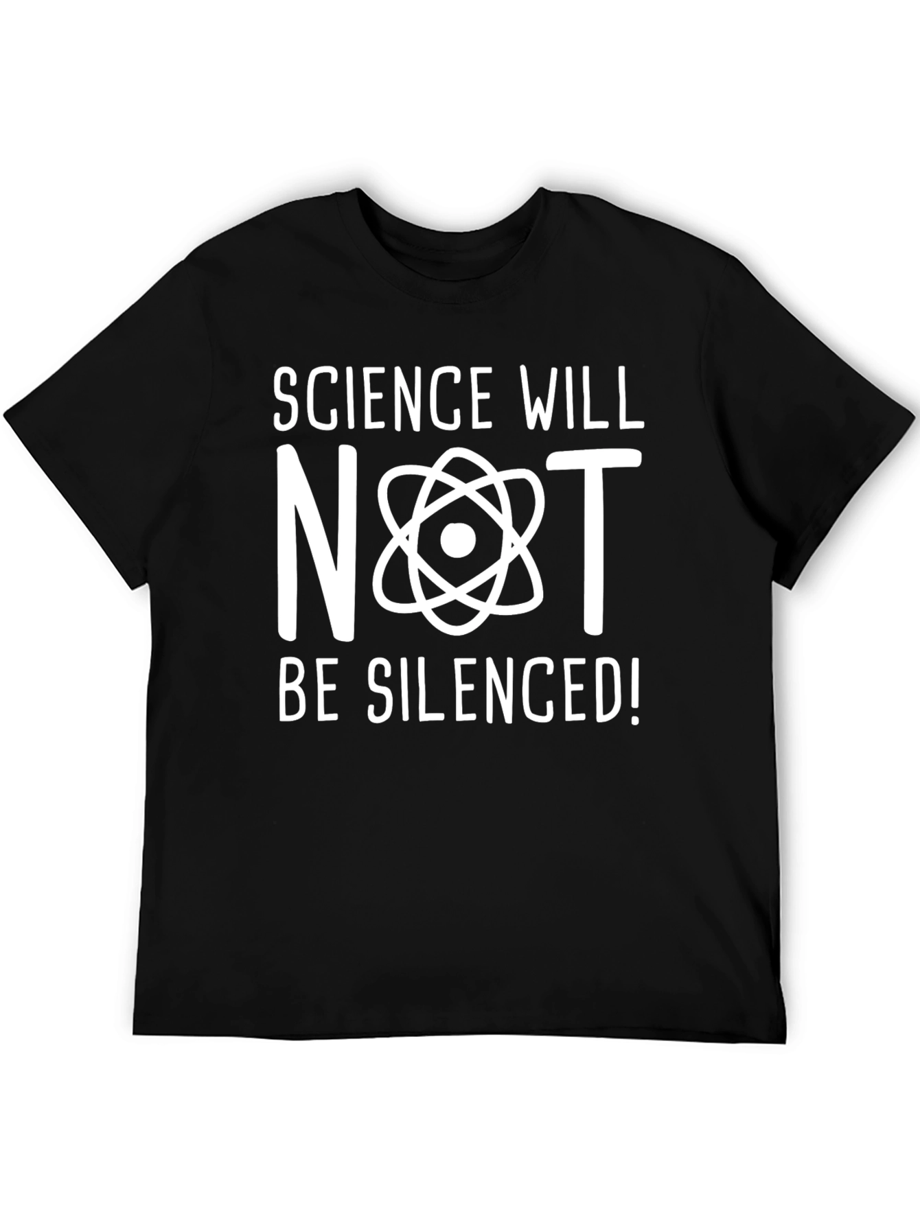 Black Science Will Not Be Silenced T-Shirt view 5