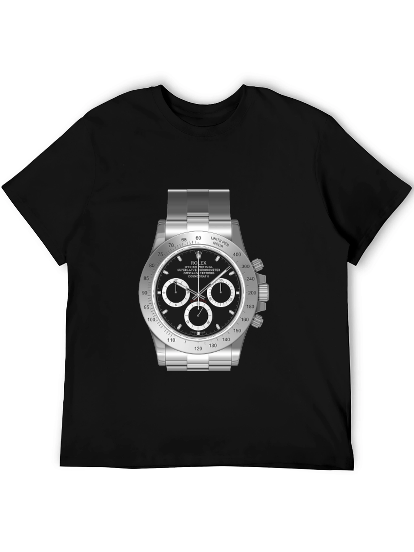 Rolex Daytona T-Shirt: Luxury Timepiece Fashion - 5