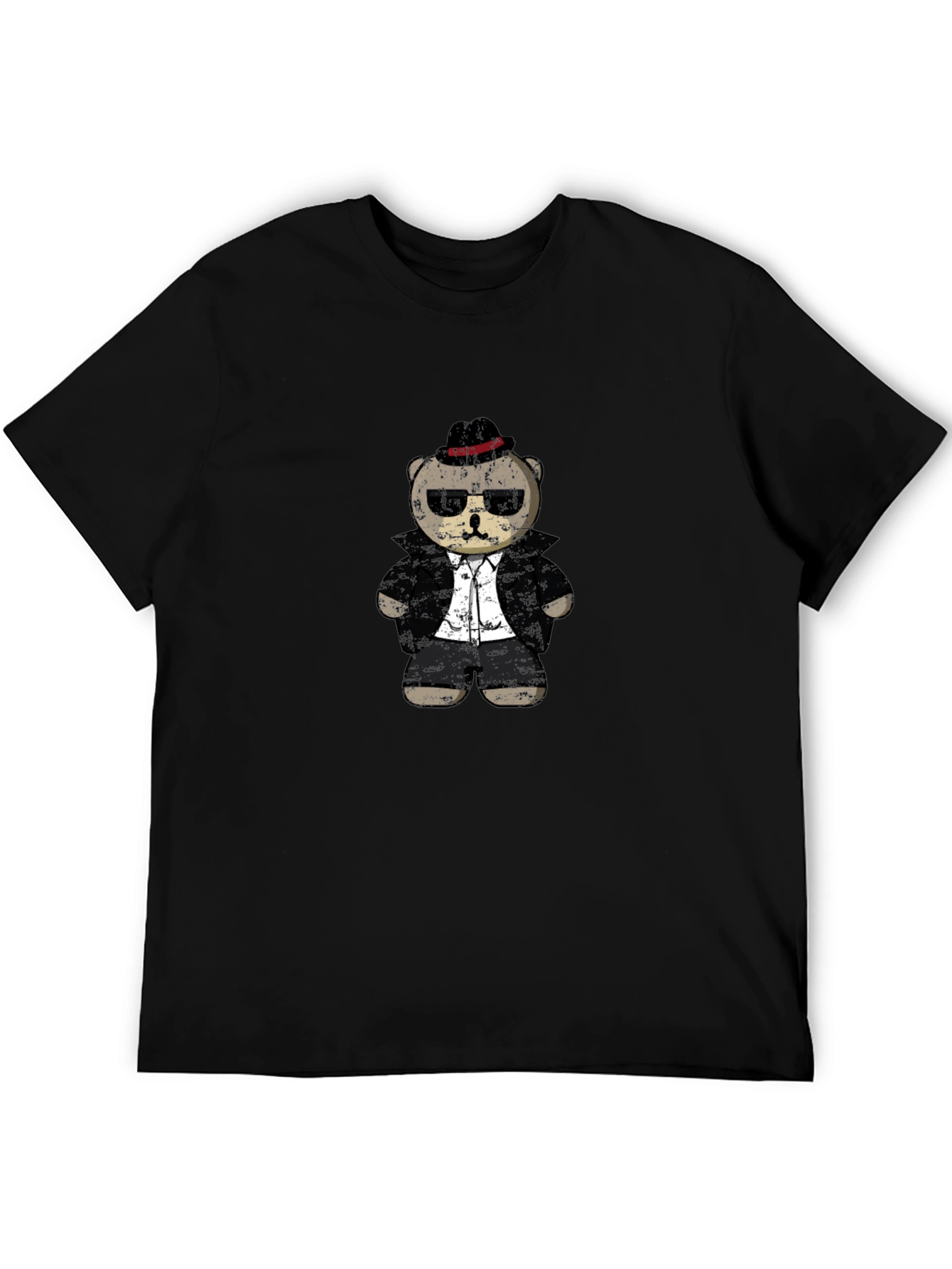 Black Cool Bear T-Shirt view 5