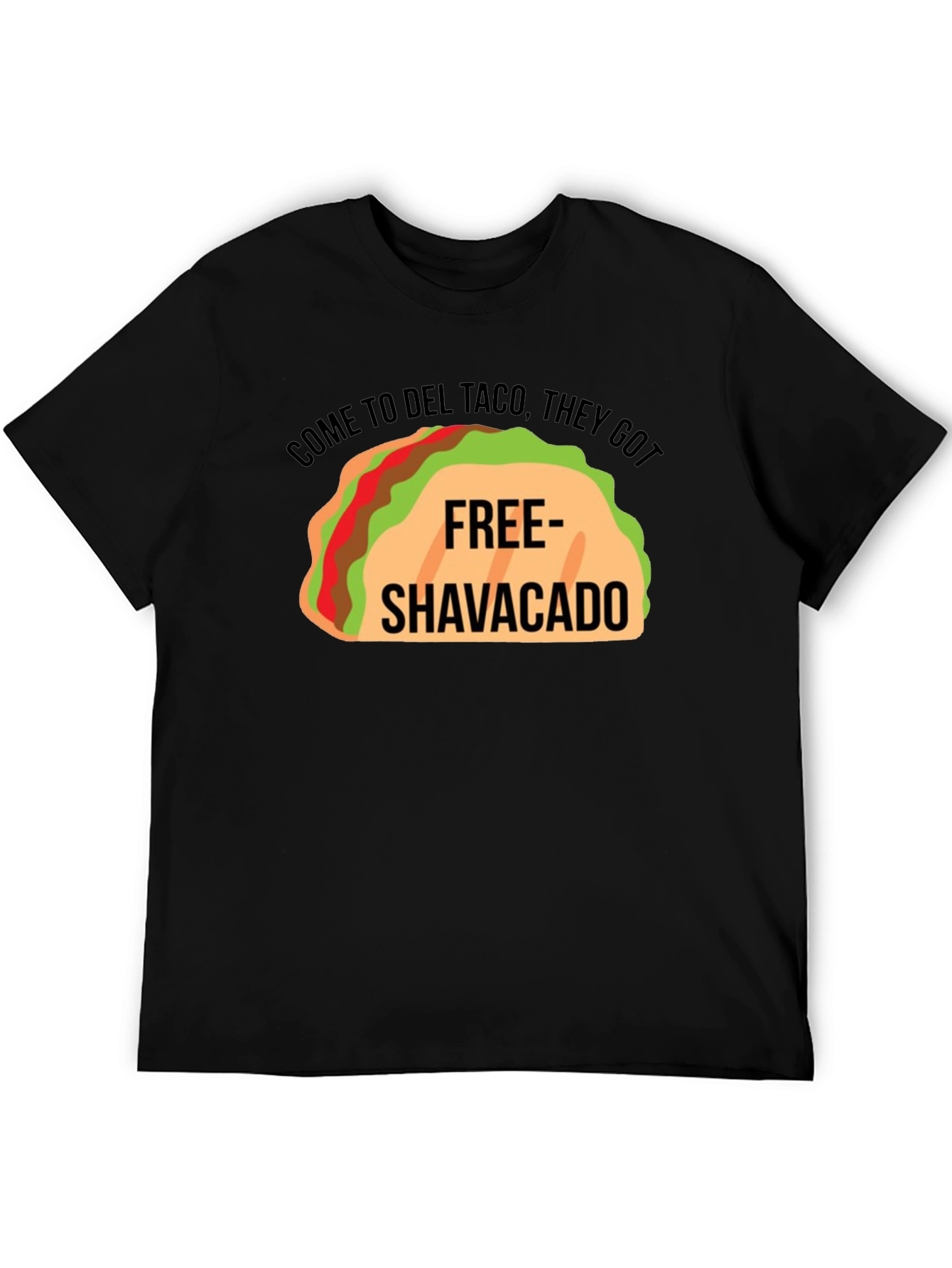 Del Taco Free Shavacado Graphic T-Shirt - 5